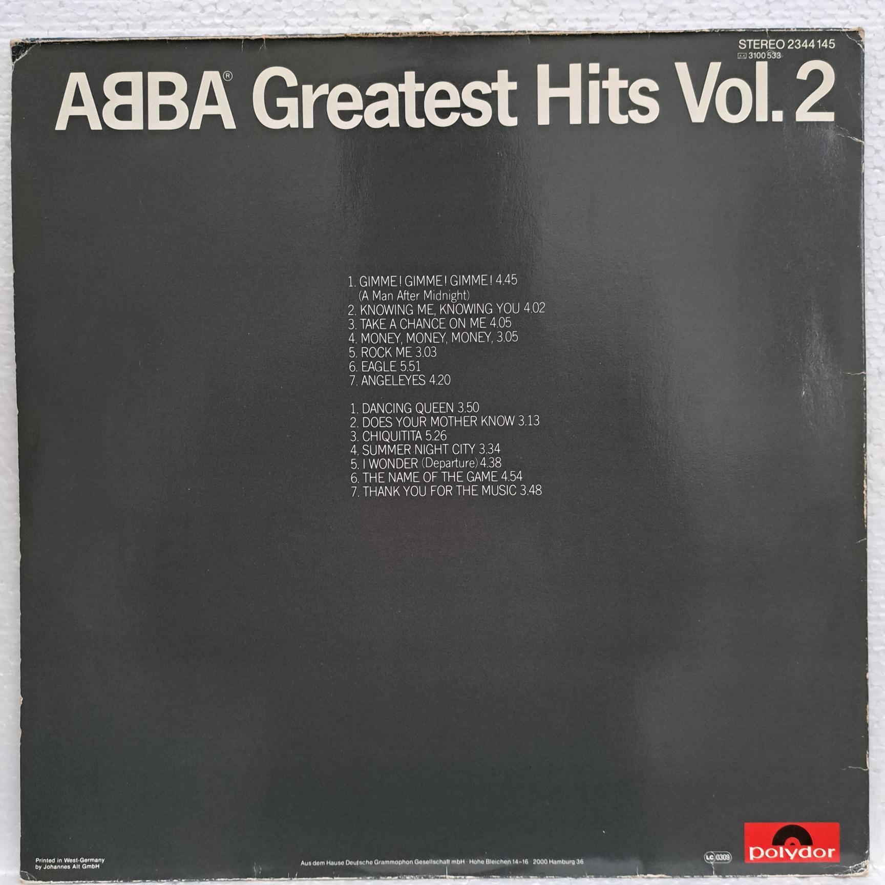 ABBA – Greatest Hits Vol. 2 - Disc VINIL LP VG - imagine 2