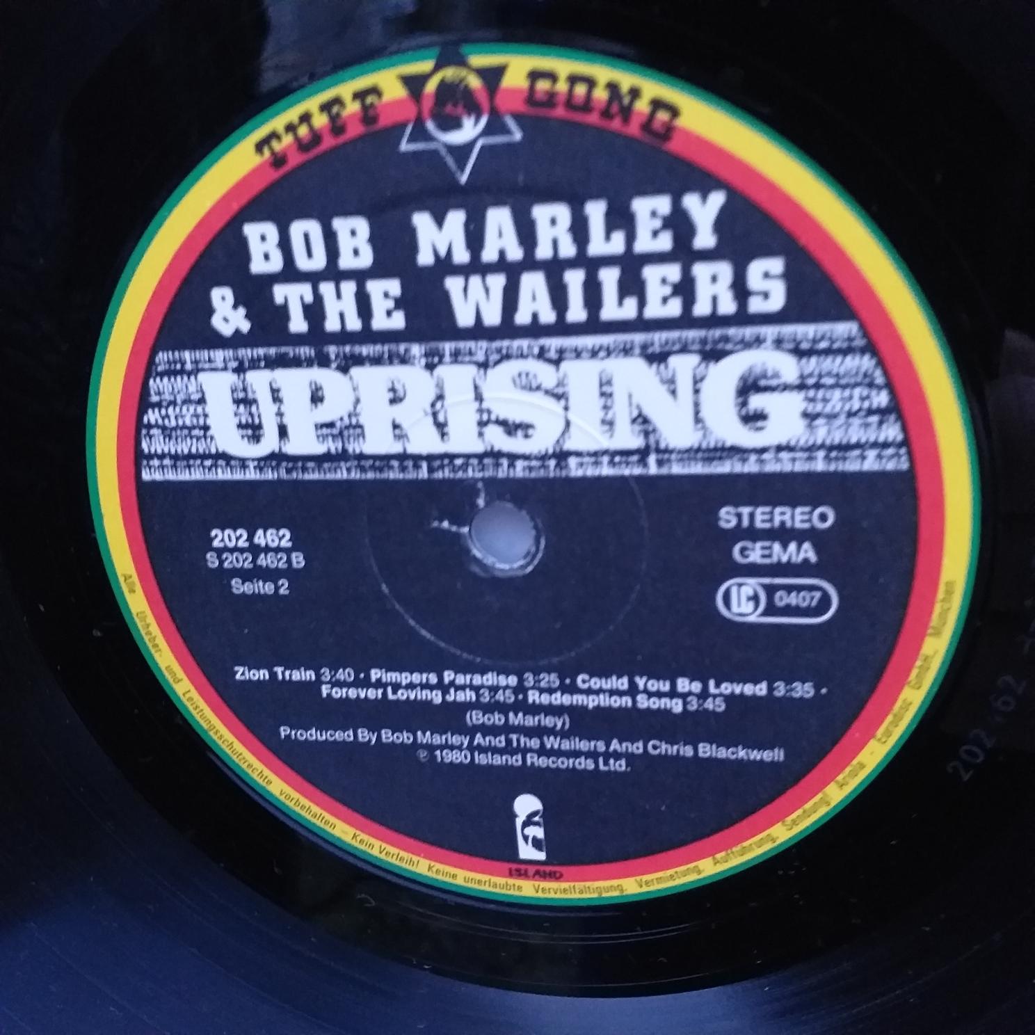 Bob Marley & The Wailers – Uprising - Disc VINIL LP VG VG+ - imagine 3