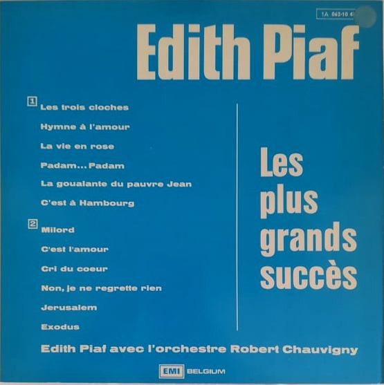 Edith Piaf – Les Plus Grands Succès - Disc VINIL LP VG - imagine 3
