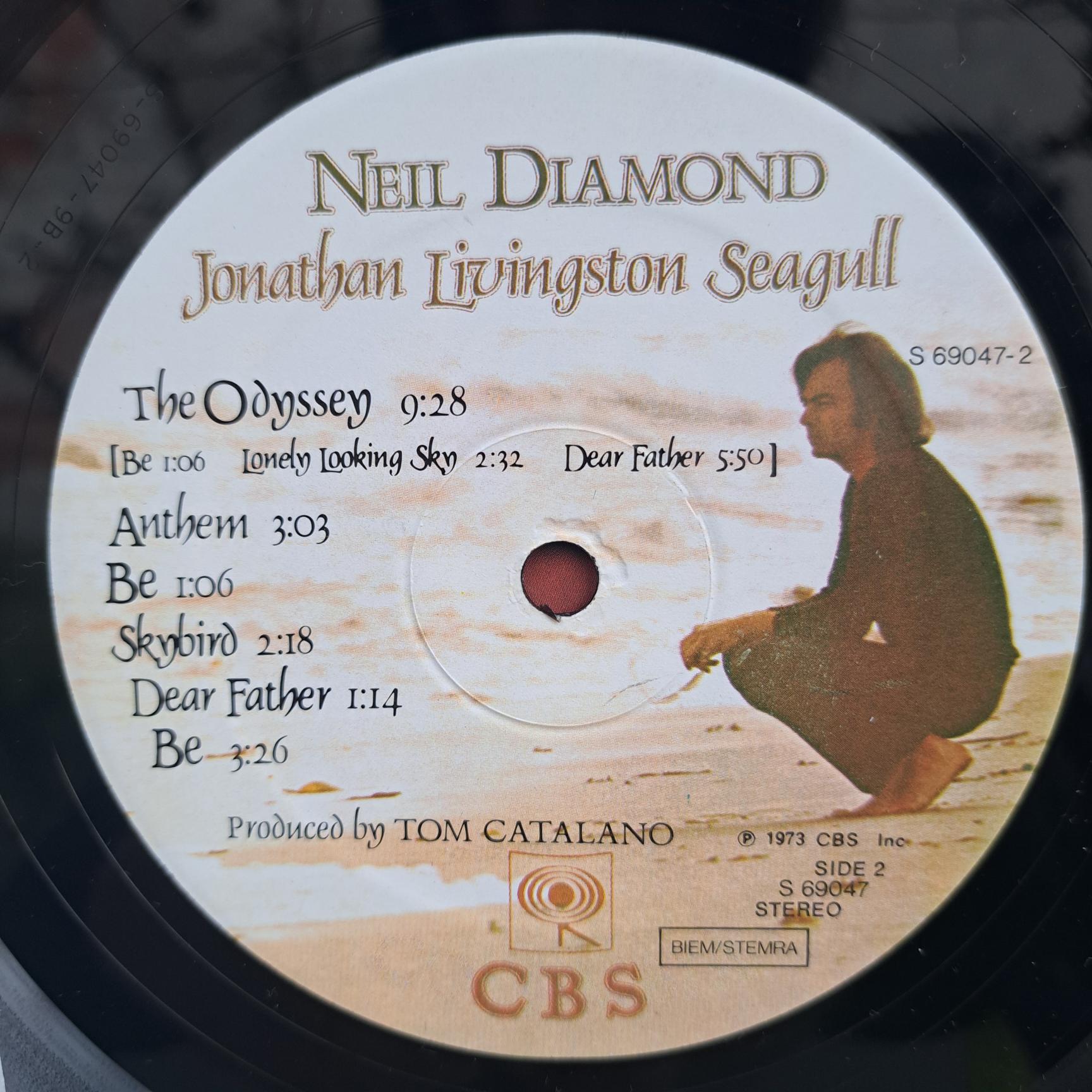 Neil Diamond – Jonathan Livingston Seagull (Original Motion Picture Sound Track) - Disc VINIL LP VG VG- - imagine 3