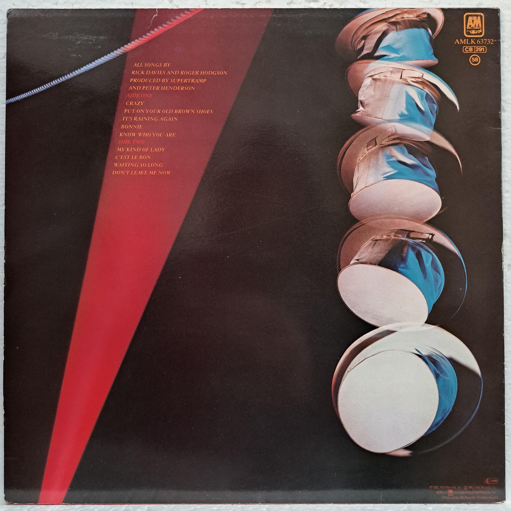 Supertramp – “…Famous Last Words…” - Disc VINIL LP VG VG+ - imagine 3