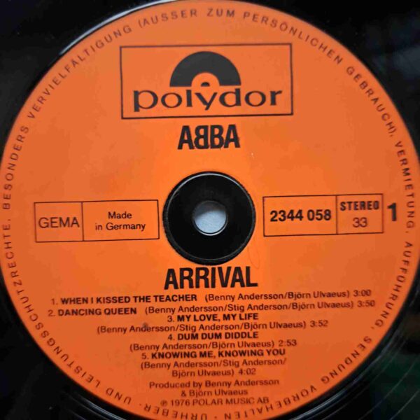 ABBA – Arrival – Disc Vinil LP VG VG- - imagine 2