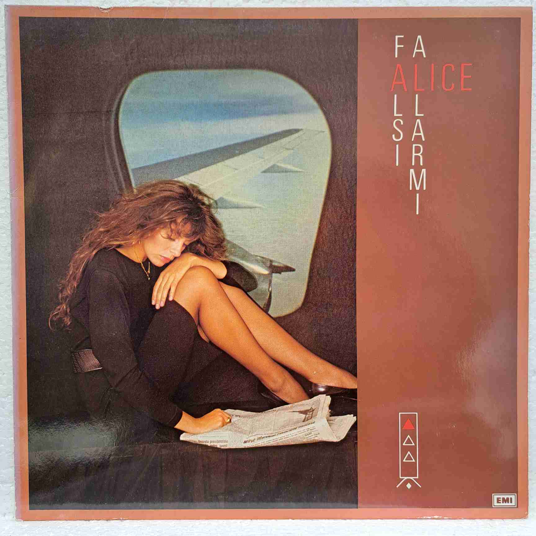 Alice – Falsi Allarmi - Disc VINIL LP VG VG+