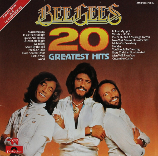 Bee Gees – 20 Greatest Hits - Disc VINIL VG VG+