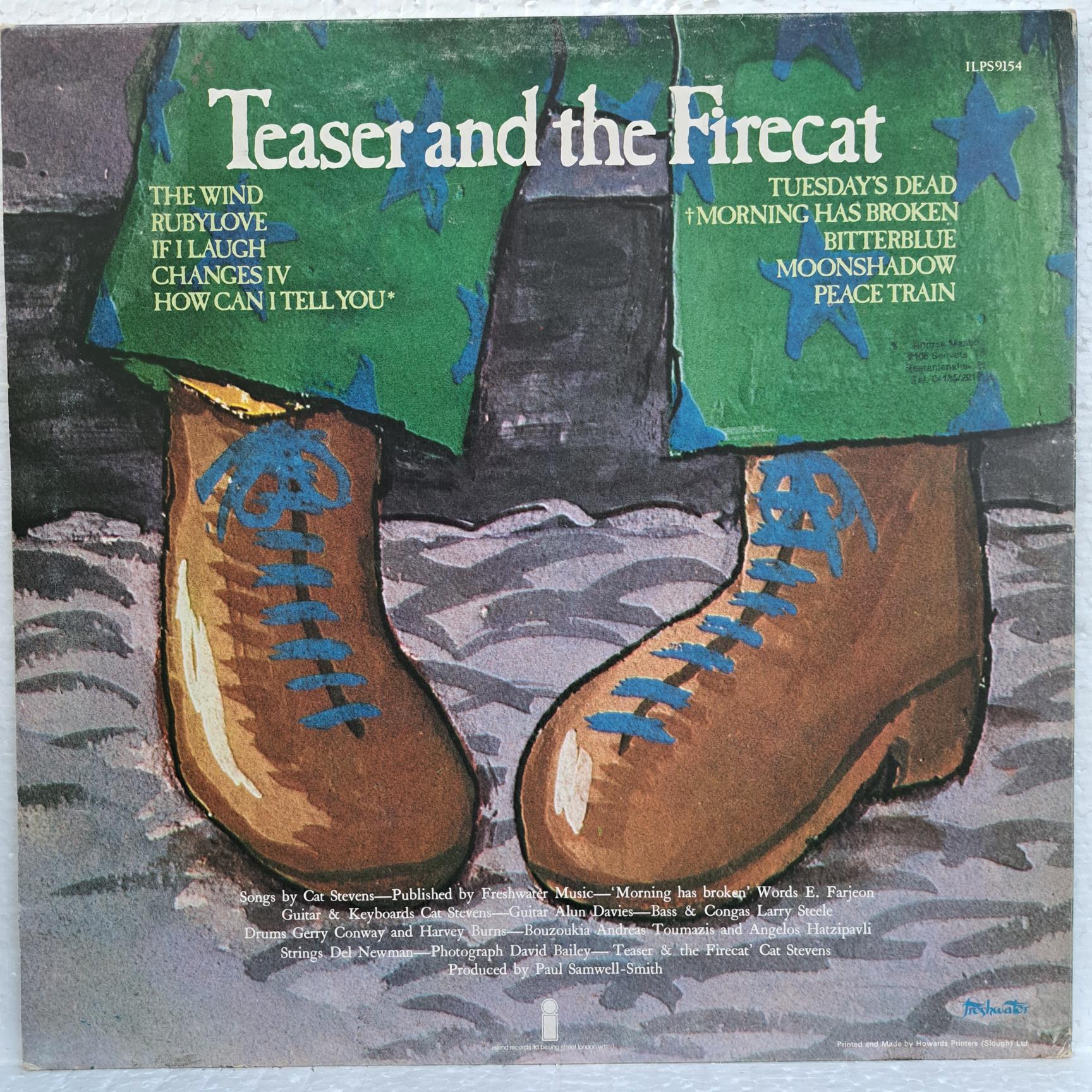 Cat Stevens – Teaser And The Firecat - Disc VINIL LP VG VG+ - imagine 4