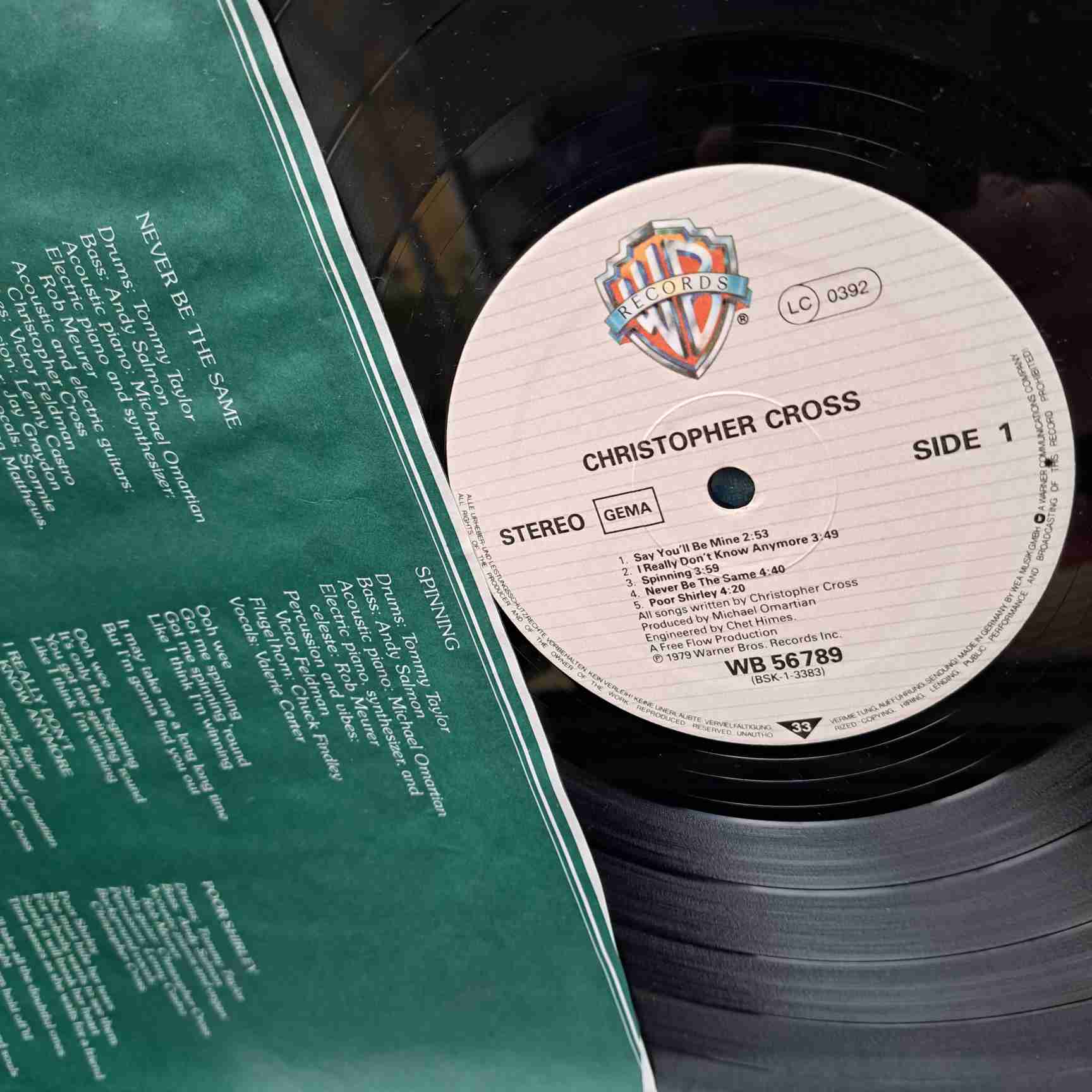 Christopher Cross – Christopher Cross - Disc VINIL LP VG+ - imagine 2