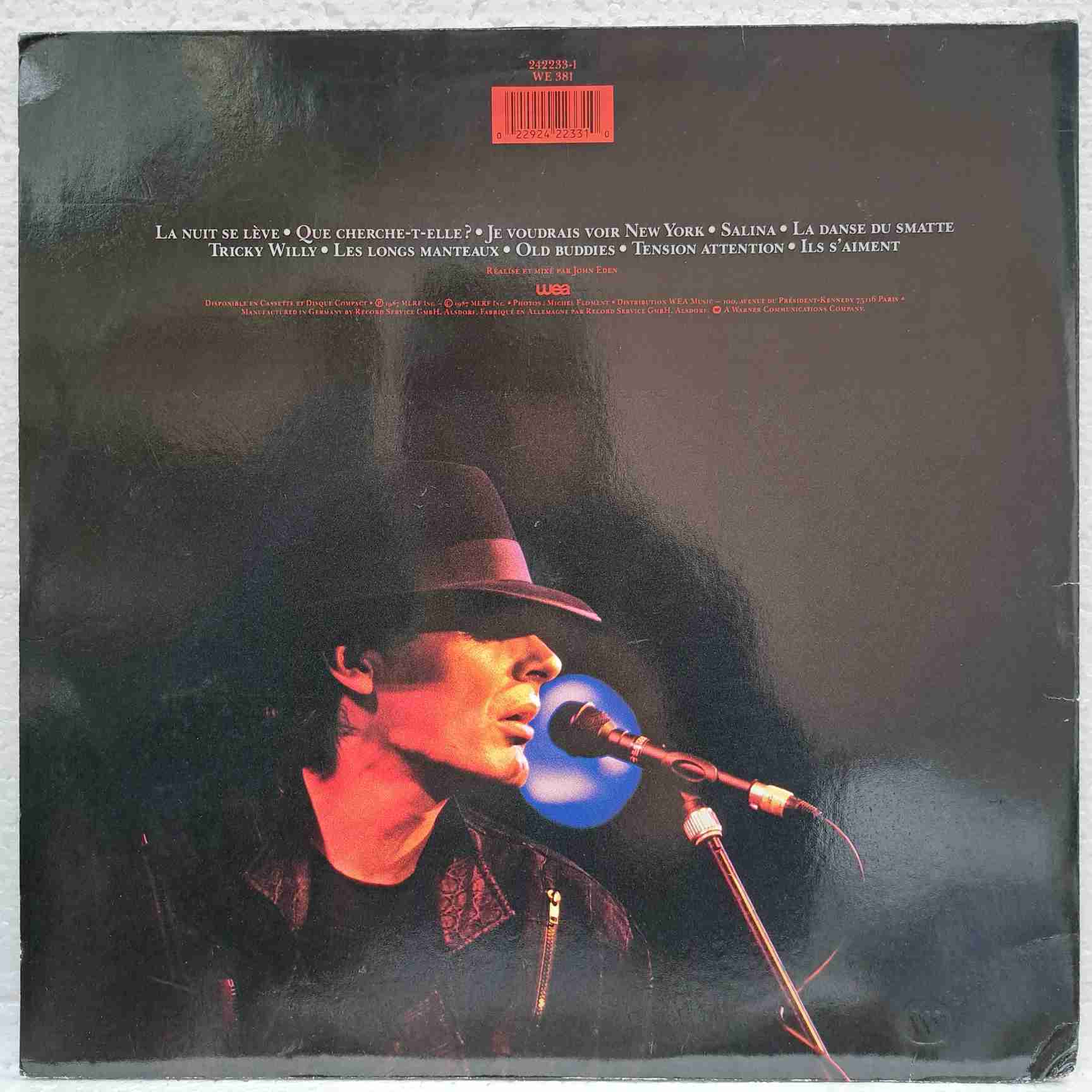 Daniel Lavoie – Olympia 87 - Disc VINIL LP VG+ - imagine 4