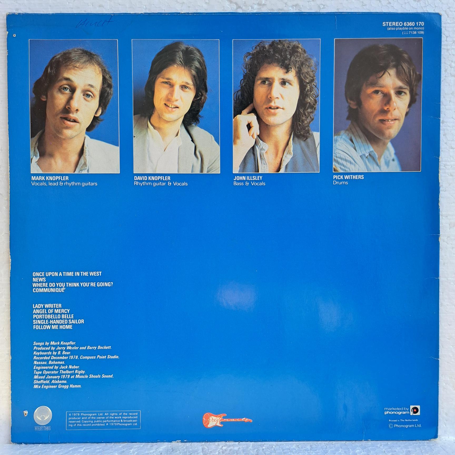 Dire Straits – Communiqué - Disc VINIL LP VG VG- - imagine 2