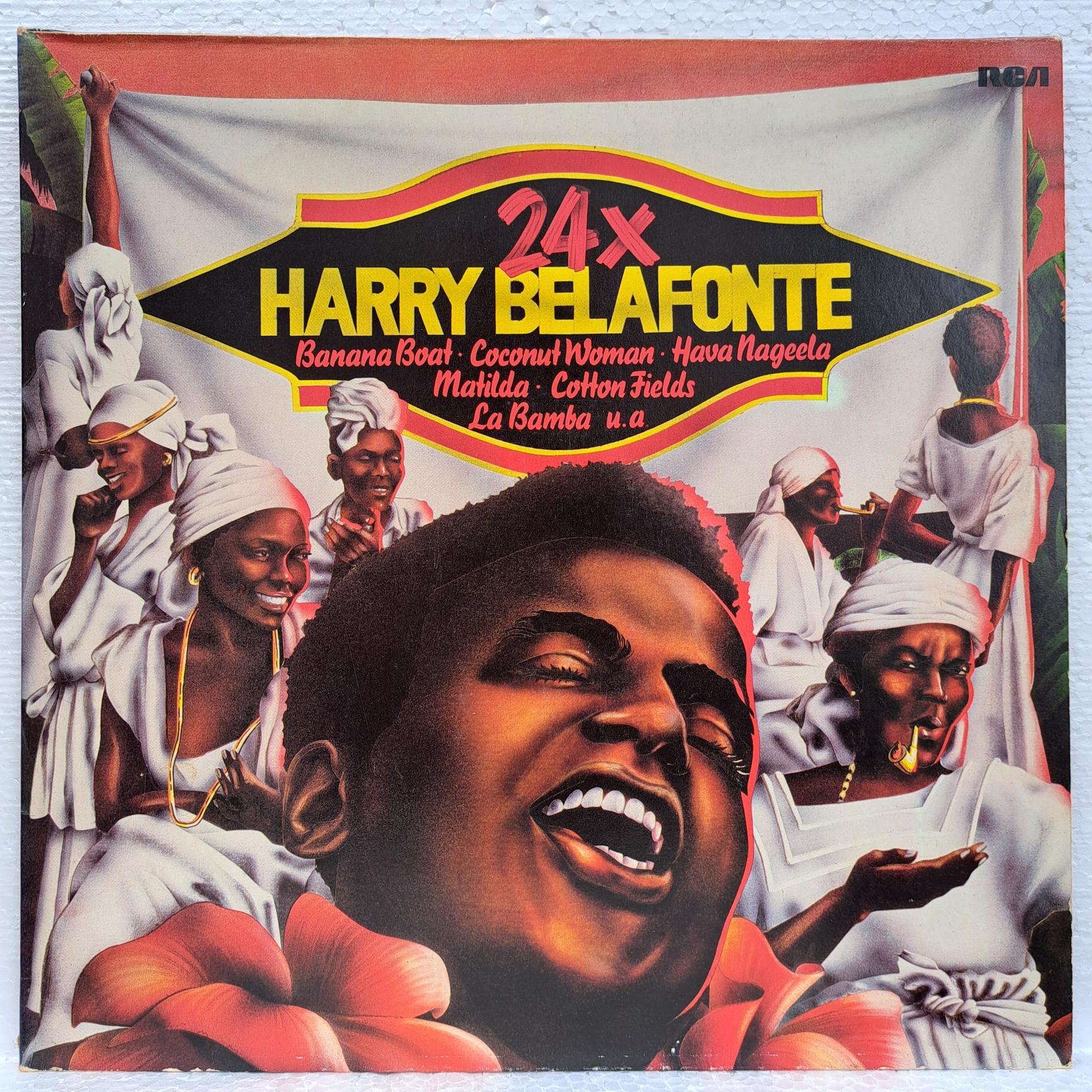 Harry Belafonte – 24x Harry Belafonte - Disc VINIL 2LP VG+