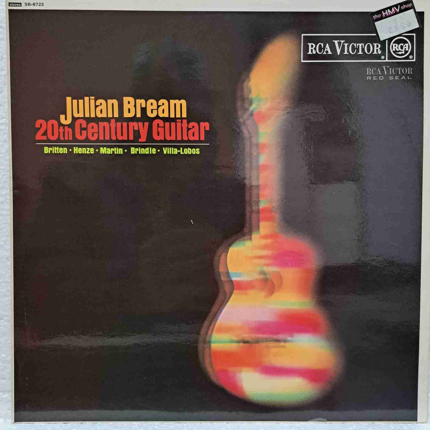 Julian Bream – 20th Century Guitar - Disc VINIL LP VG VG+