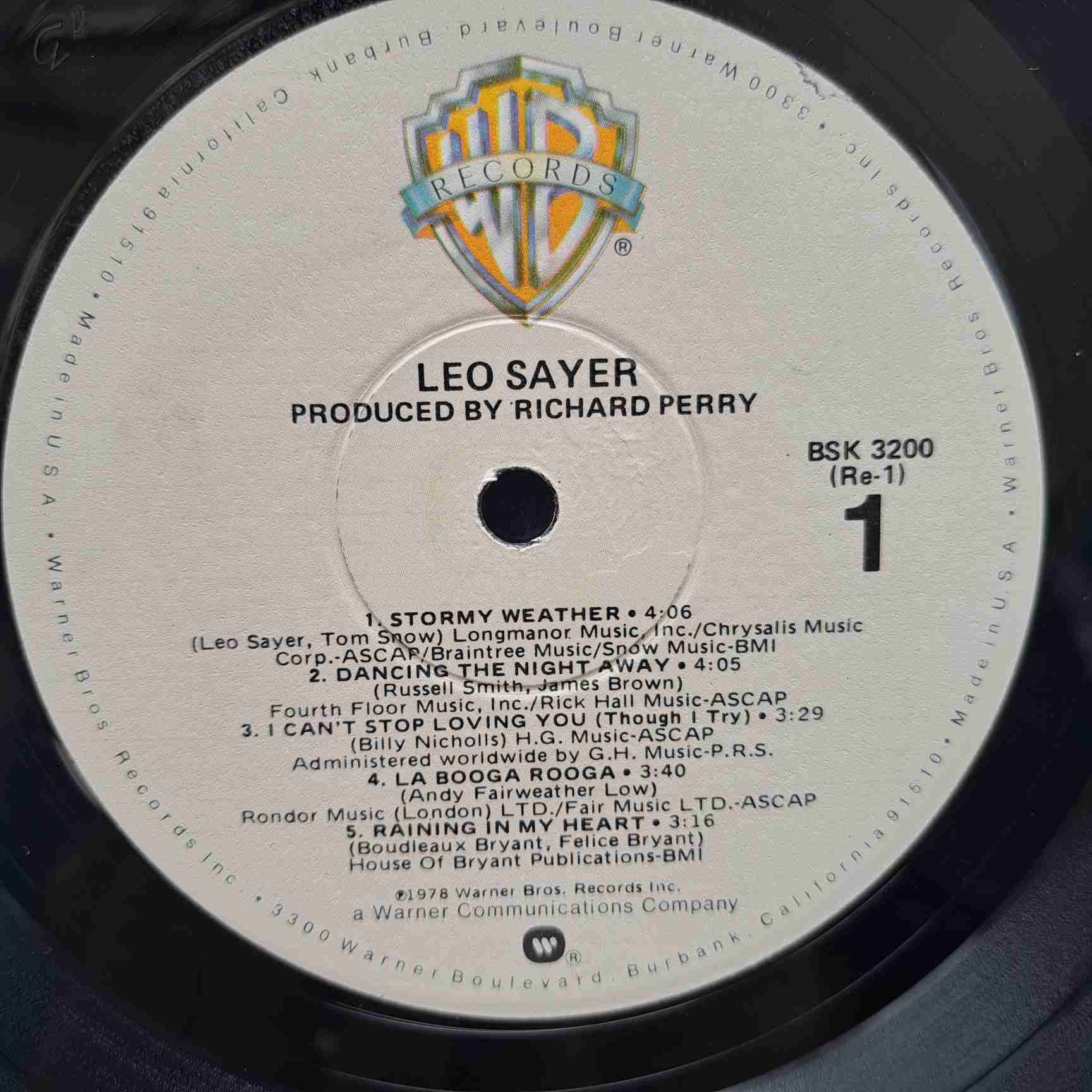 Leo Sayer – Leo Sayer - Disc VINIL LP VG VG+ - imagine 2