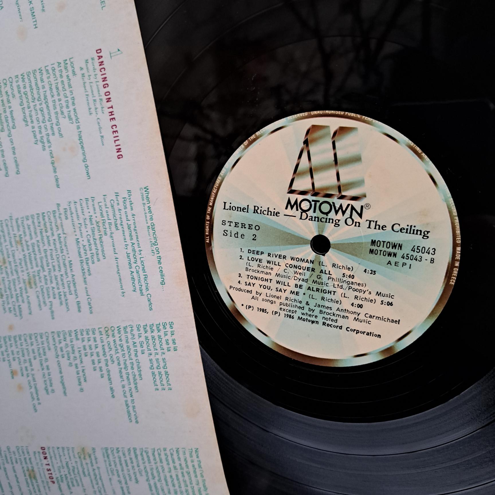Lionel Richie – Dancing On The Ceiling - Disc VINIL LP VG+ - imagine 3