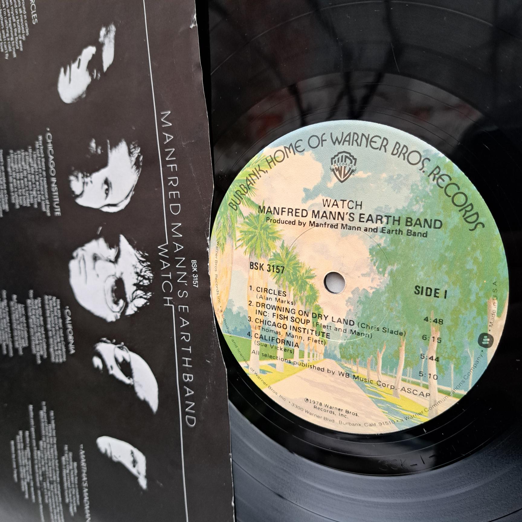 Manfred Mann’s Earth Band – Watch - Disc VINIL LP VG+ - imagine 2