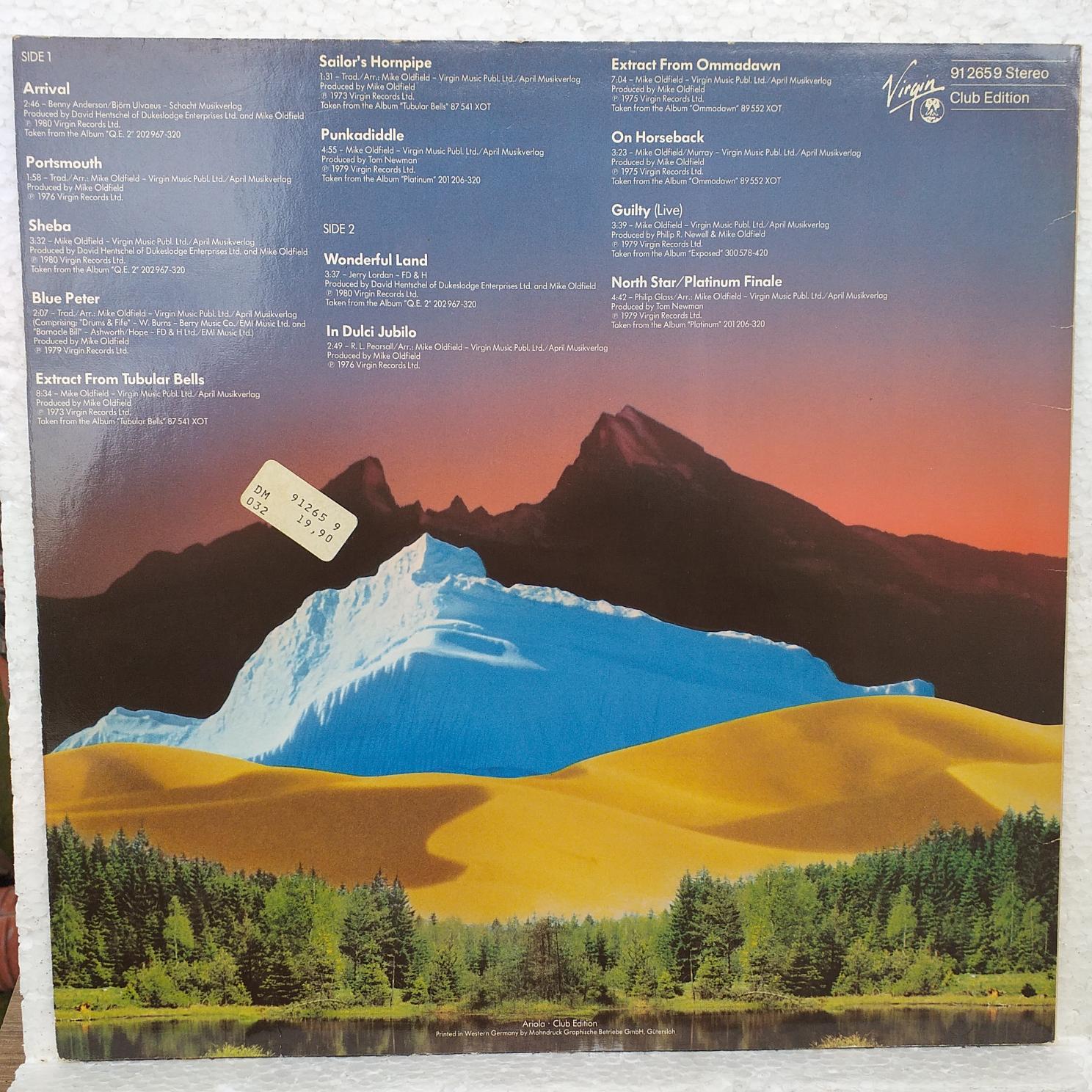 Mike Oldfield – Music Wonderland -Disc VINIL LP VG VG- - imagine 3