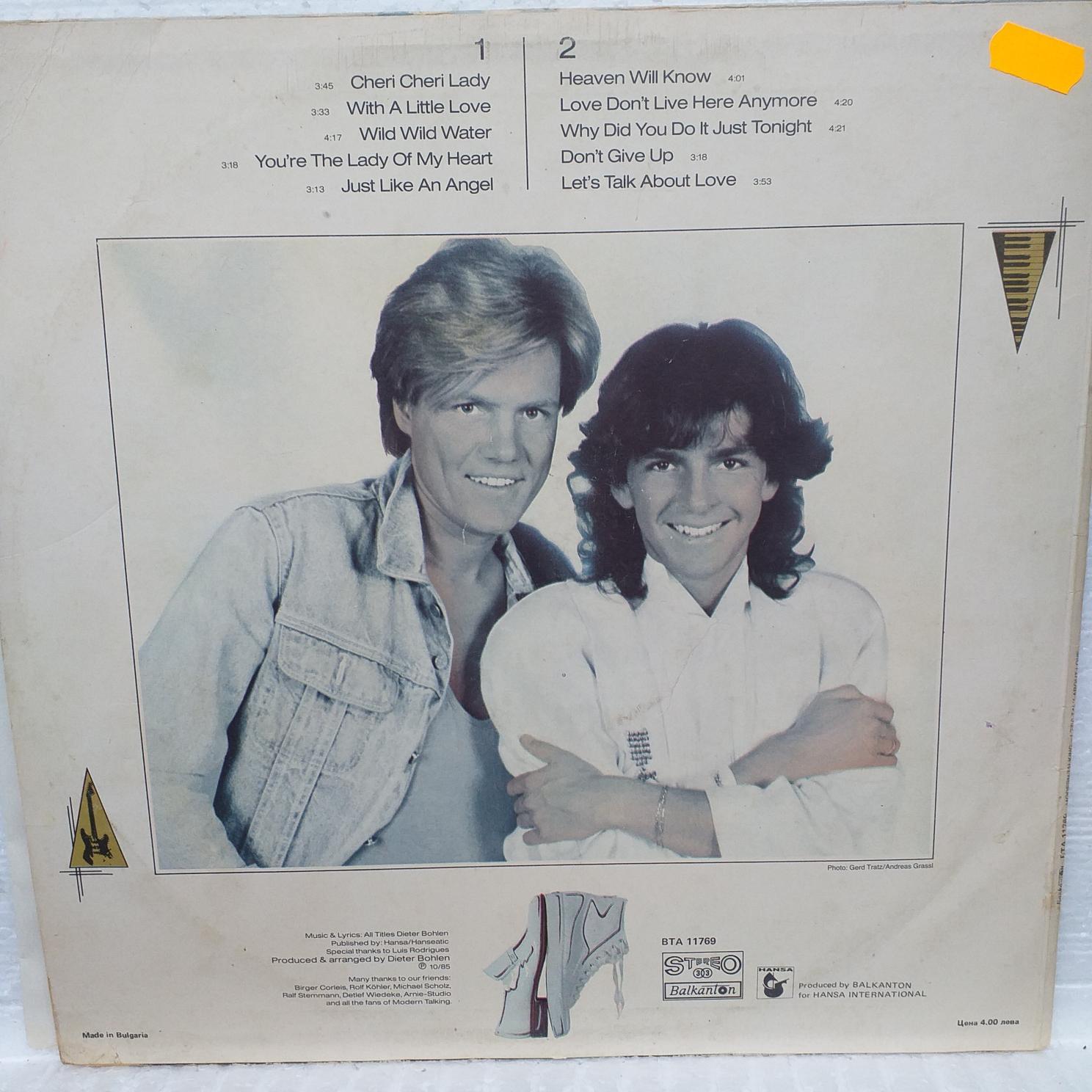 Modern Talking – Let's Talk About Love - The 2nd Album Disc VINIL LP VG VG- - imagine 3