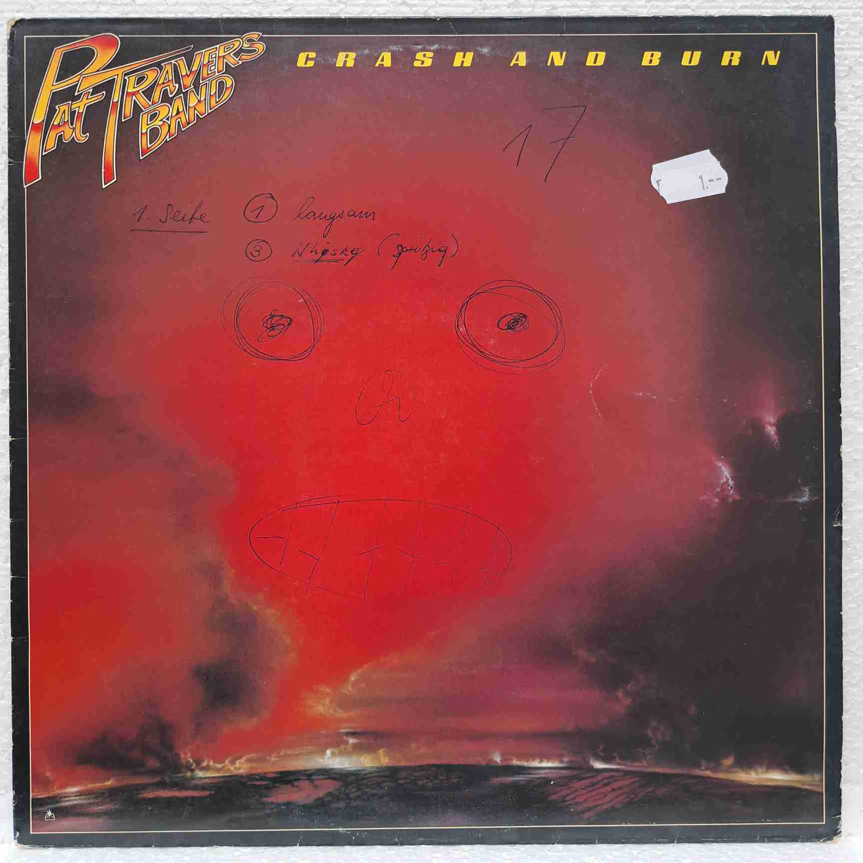 Pat Travers Band – Crash And Burn - Disc VINIL LP VG US