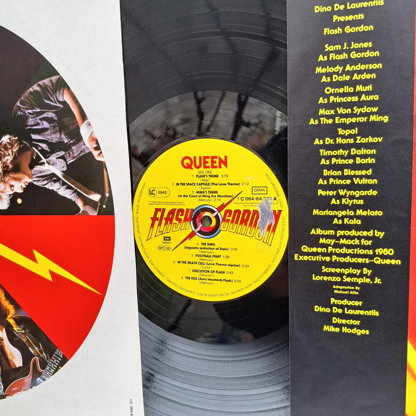 Queen – Flash Gordon (Original Soundtrack Music) - Disc VINIL LP VG VG+ - imagine 3