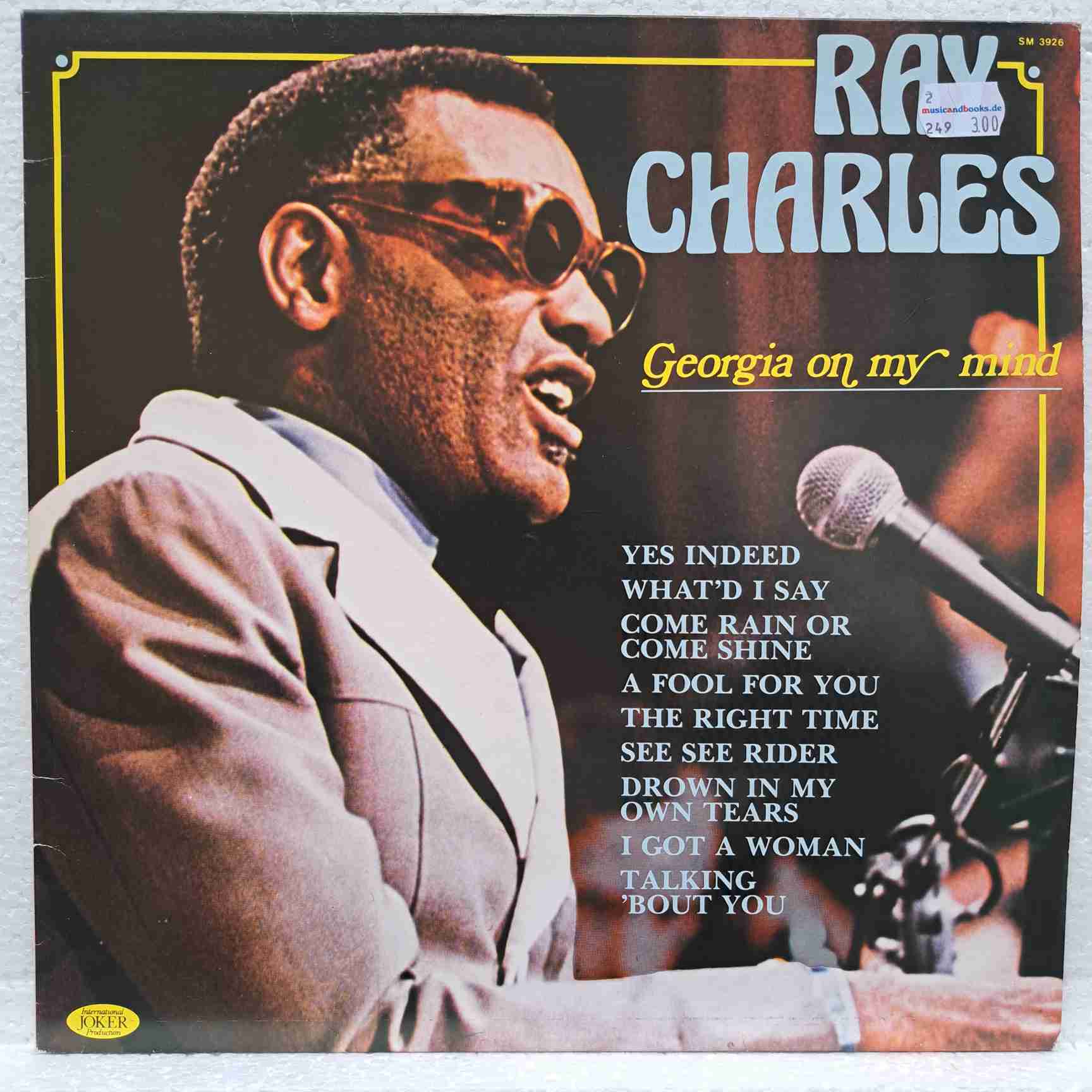 Ray Charles – Georgia On My Mind - Disc VINIL LP VG+