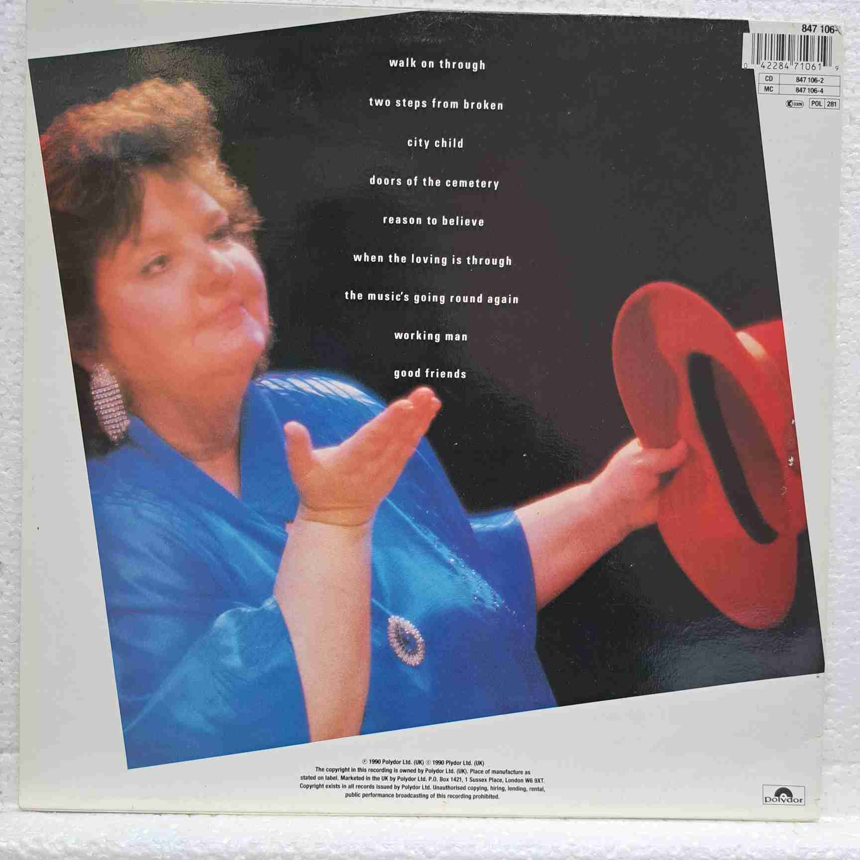 Rita MacNeil – Reason To Believe - Disc VINIL LP VG+ UK - imagine 3