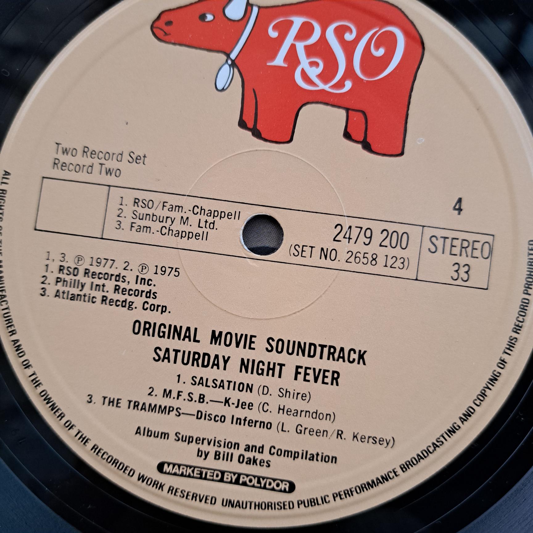 Saturday Night Fever (The Original Movie Sound Track) - Disc VINIL LP VG VG- - imagine 2