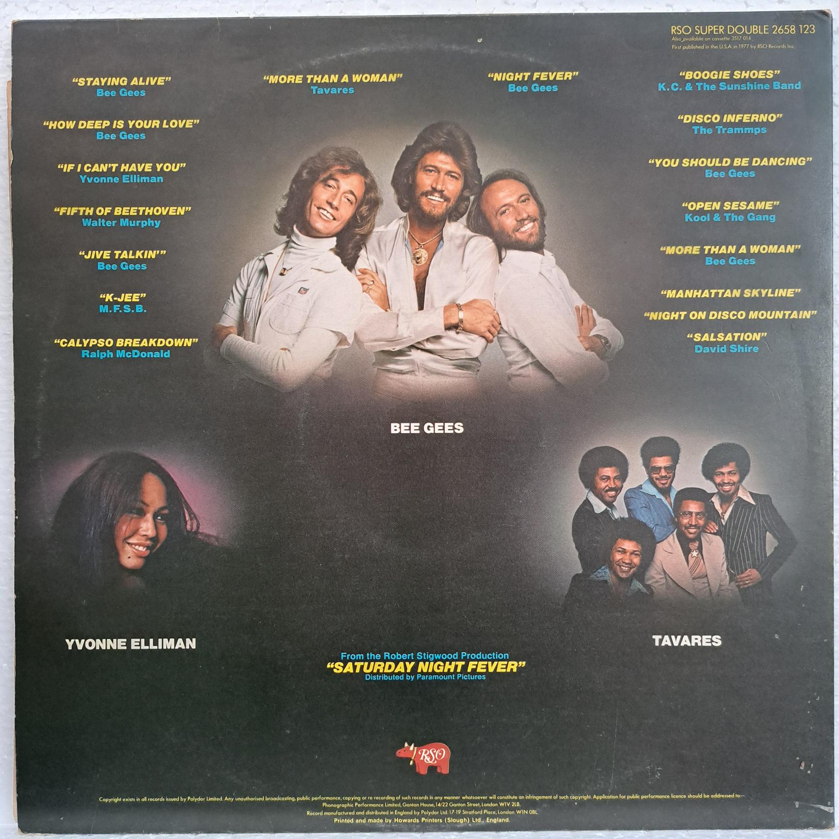 Saturday Night Fever (The Original Movie Sound Track) - Disc VINIL LP VG VG- - imagine 3