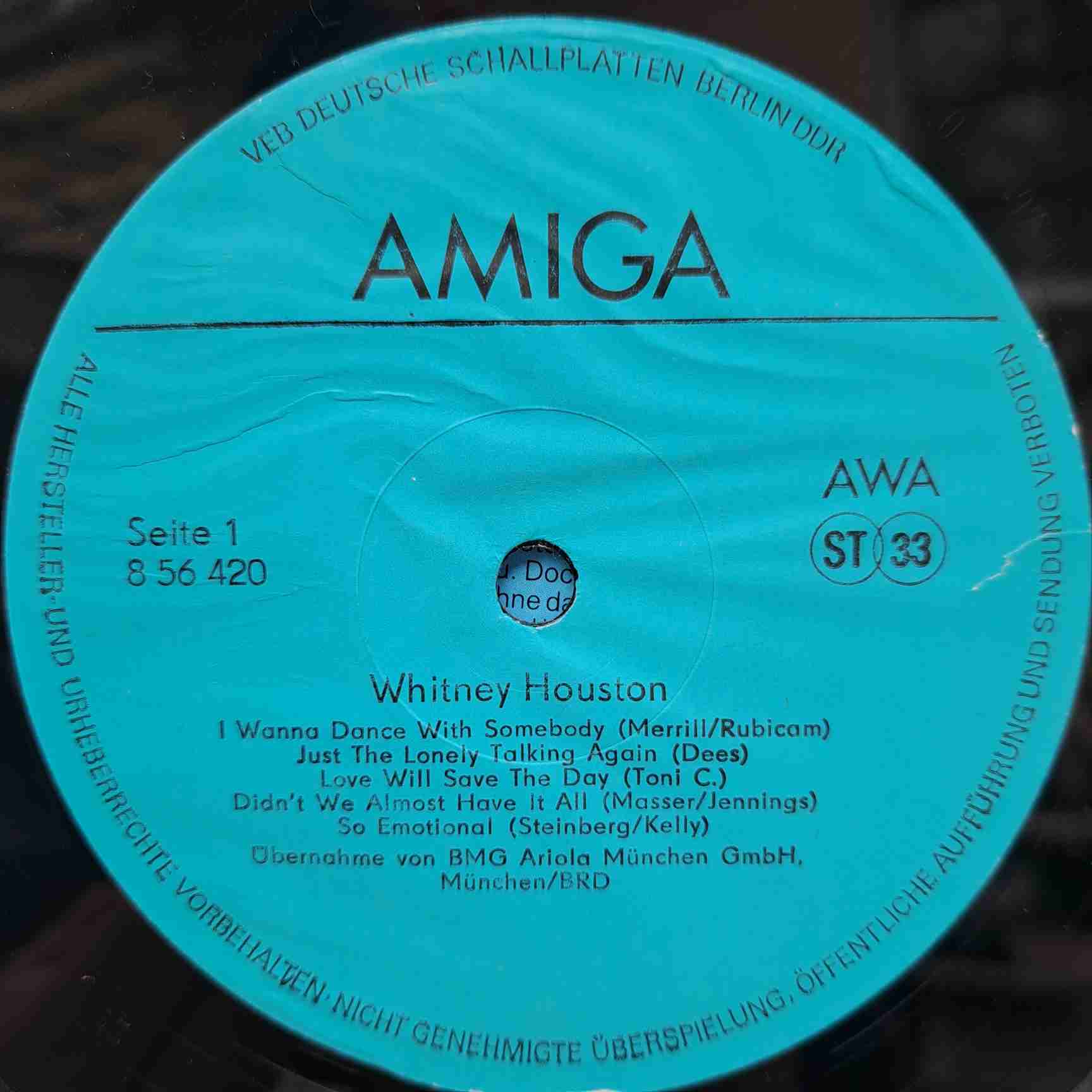 Whitney Houston – Whitney - Disc VINIL LP VG VG+ EDITIE WEST NU AMIGA - imagine 2