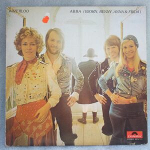ABBA, Björn, Benny, Anna & Frida – Waterloo   Disc VINIL LP  VG+