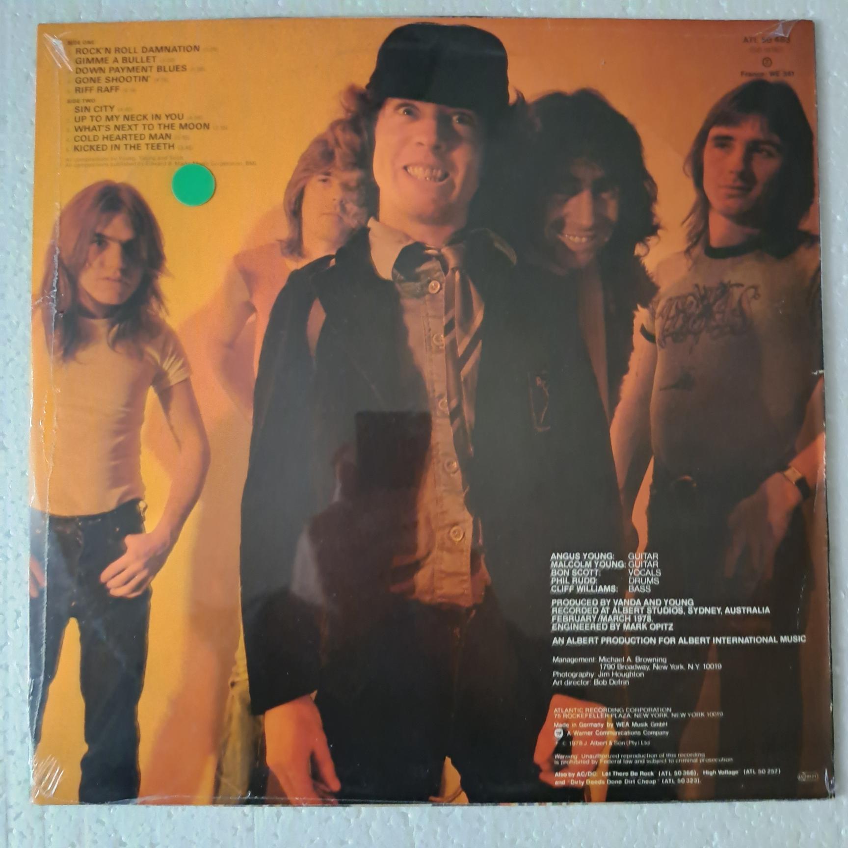AC/DC – Powerage VINIL LP VG VG+ (box4) resigilat - imagine 2