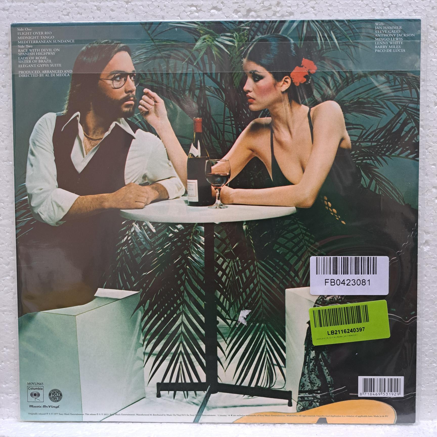 Al Di Meola – Elegant Gypsy (BOXC) Disc VINIL LP (Remastered NOU sigilat) - imagine 3