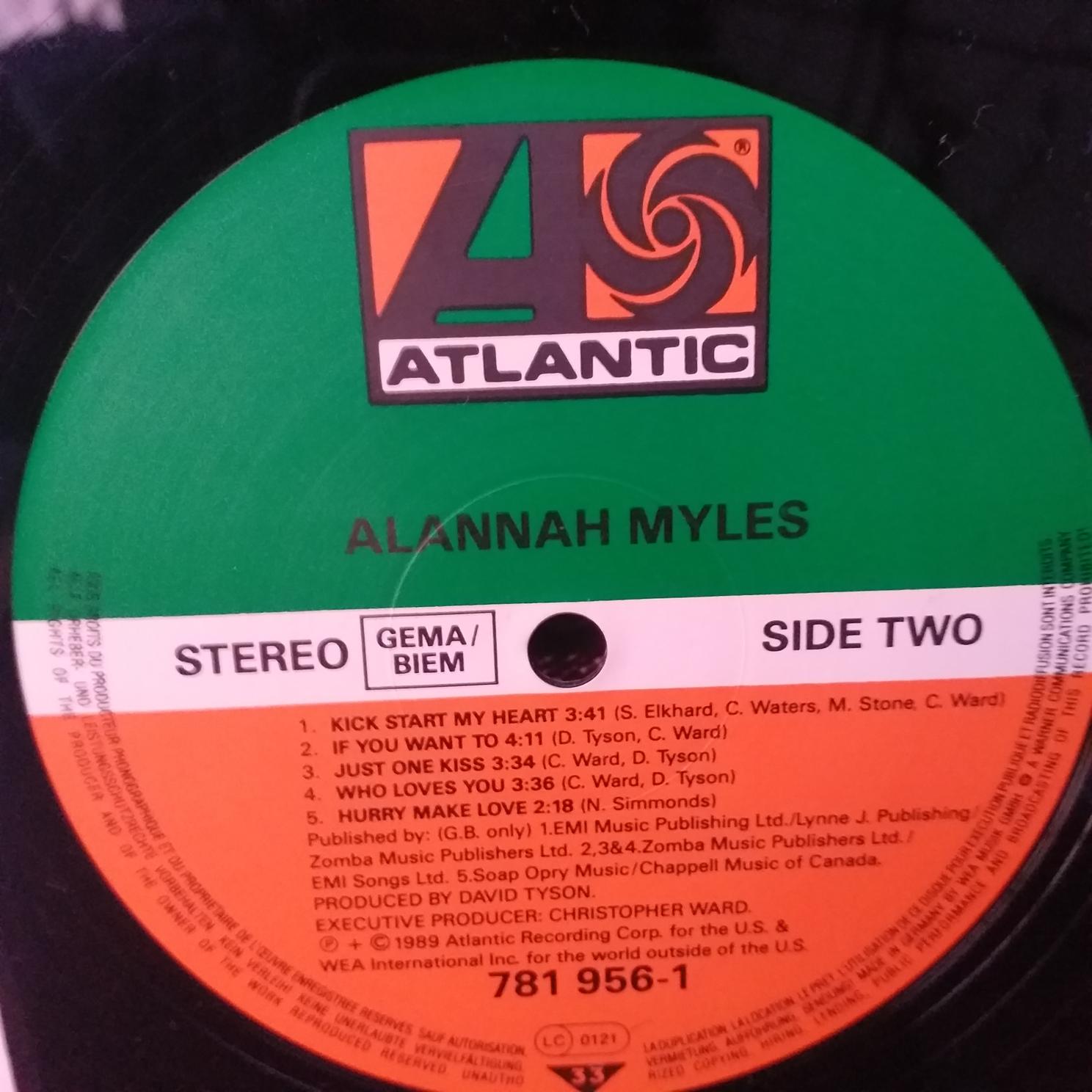 Alannah Myles – SAME Disc VINIL LP VG+ - imagine 3