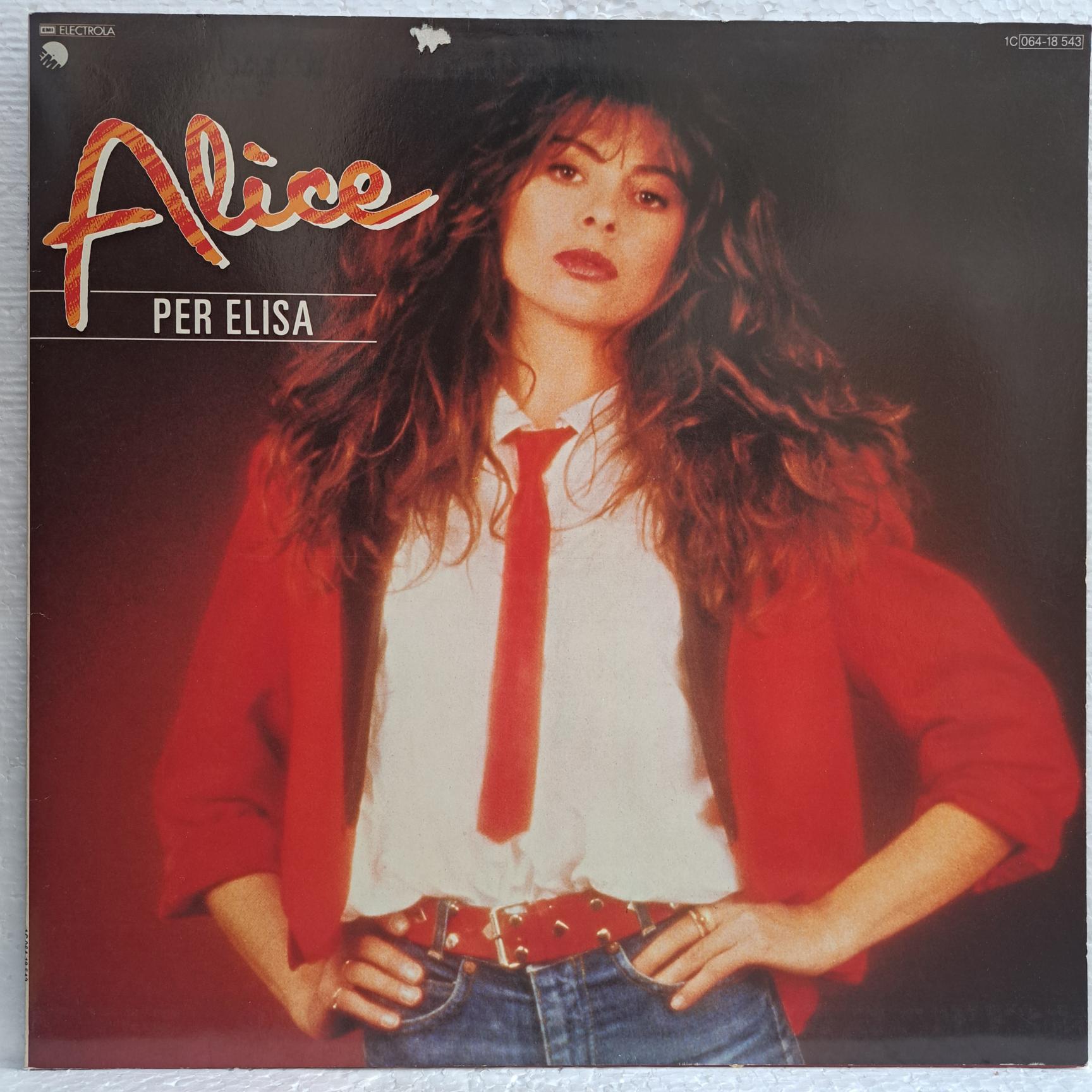 Alice – Per Elisa Disc VINIL LP VG+ (box2)
