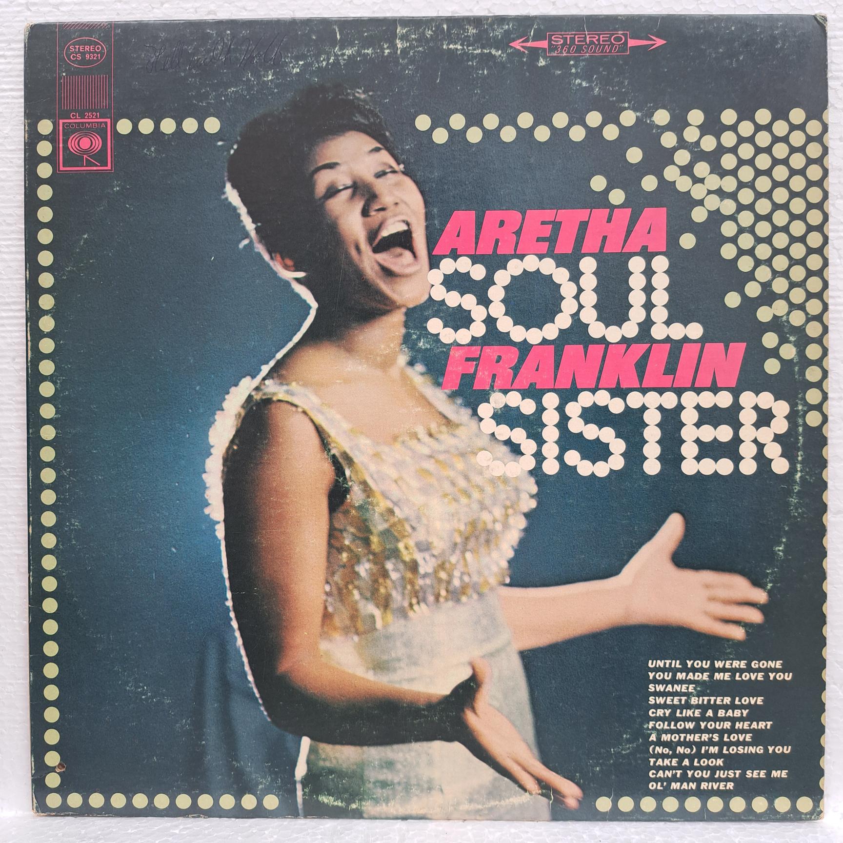 Aretha Franklin – Soul Sister Disc VINIL LP VG