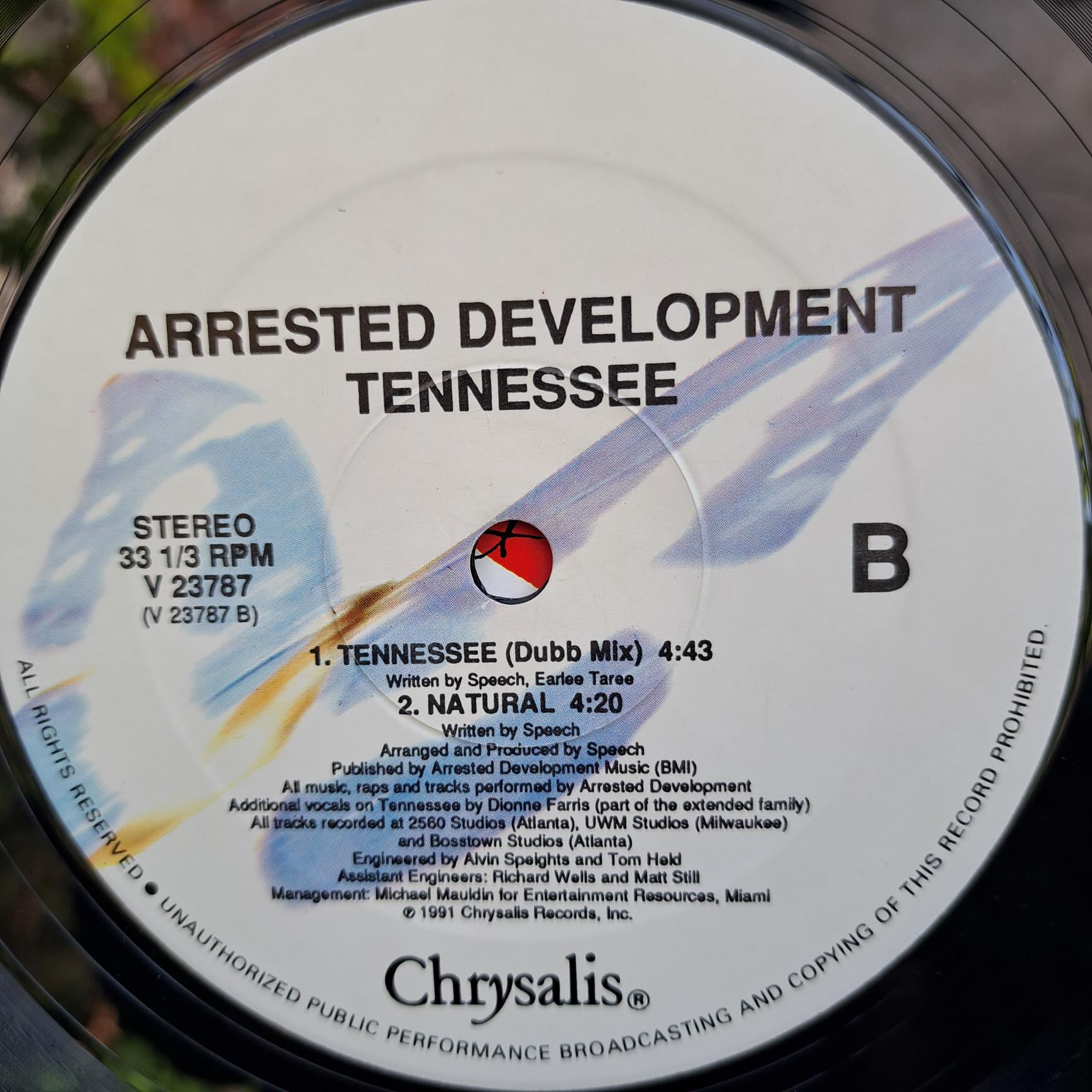 Arrested Development – Tennessee Disc VINIL LP VG+ (box8) usa - imagine 2