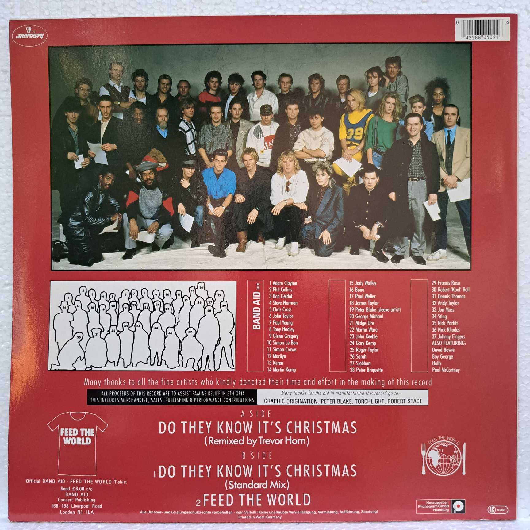 Band Aid – Do They Know It's Christmas? Disc VINIL MAXI VG+ (BOXE) - imagine 3