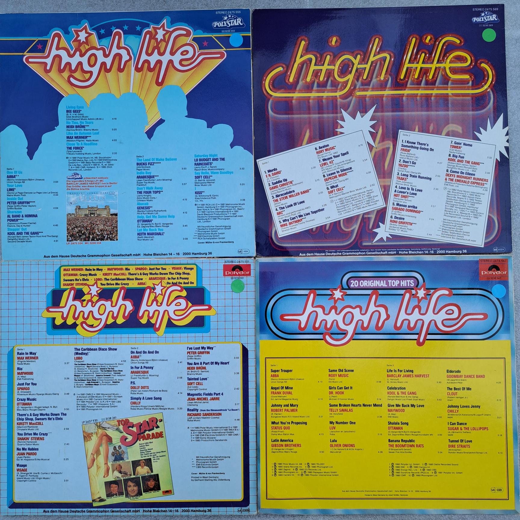 ABBA, Bee Gees, Peter Griffin, MayWood - 4 COMPILAȚII Discuri VINIL LP VG VG+ (lot1:1) - imagine 6