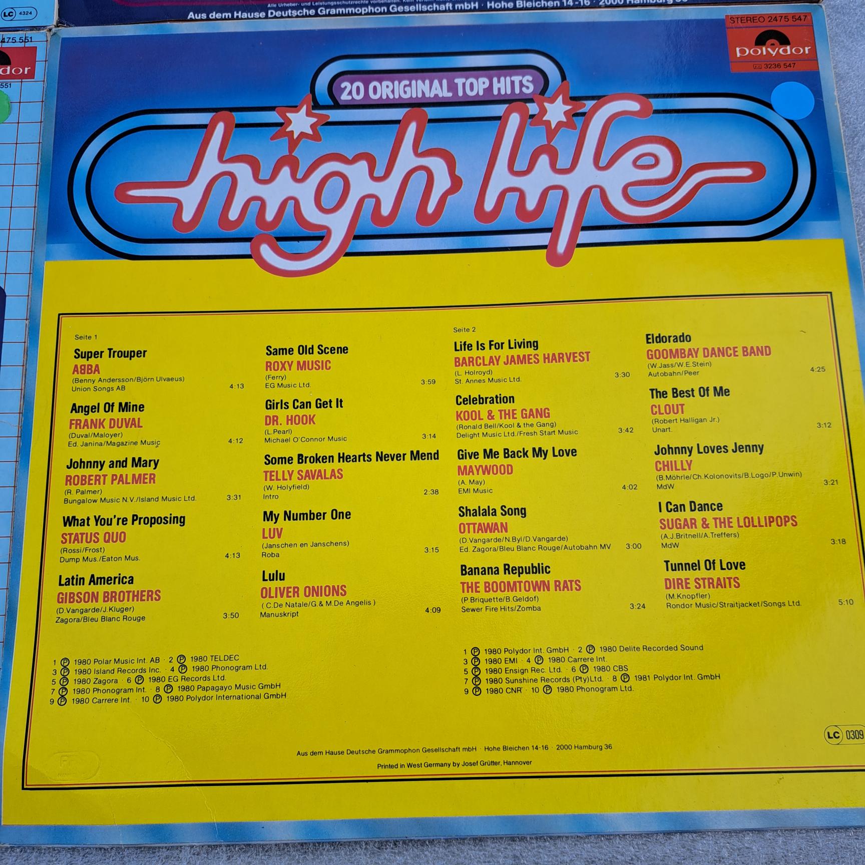 ABBA, Bee Gees, Peter Griffin, MayWood - 4 COMPILAȚII Discuri VINIL LP VG VG+ (lot1:1) - imagine 5
