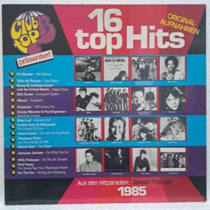 16 Top Hits - Aus Den Hitparaden: Januar/Februar 1985 – Disc Vinil LP VG VG+