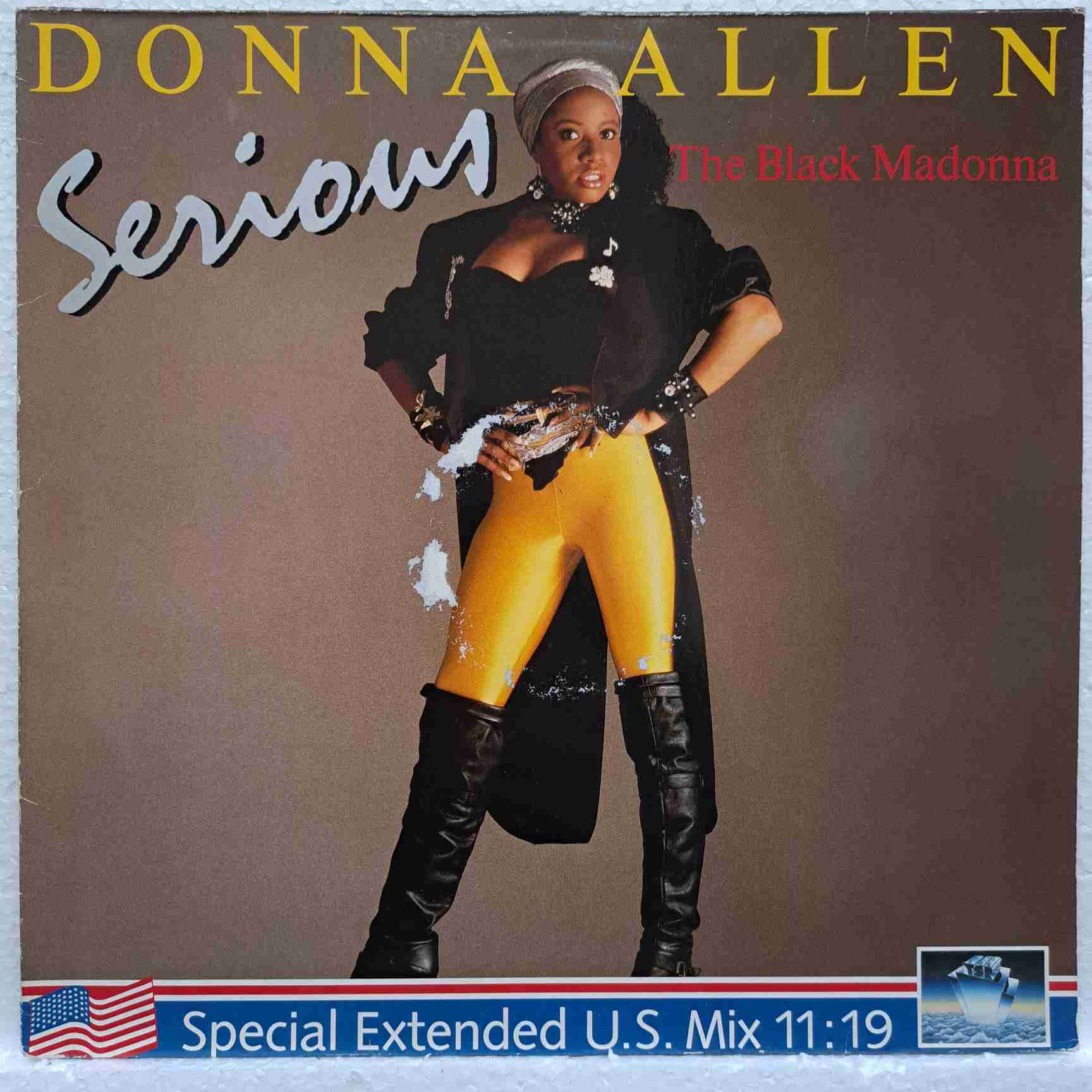 Donna Allen – Serious (Special Extended U.S. Mix) - Disc VINIL MAXI 45 RPM VG+