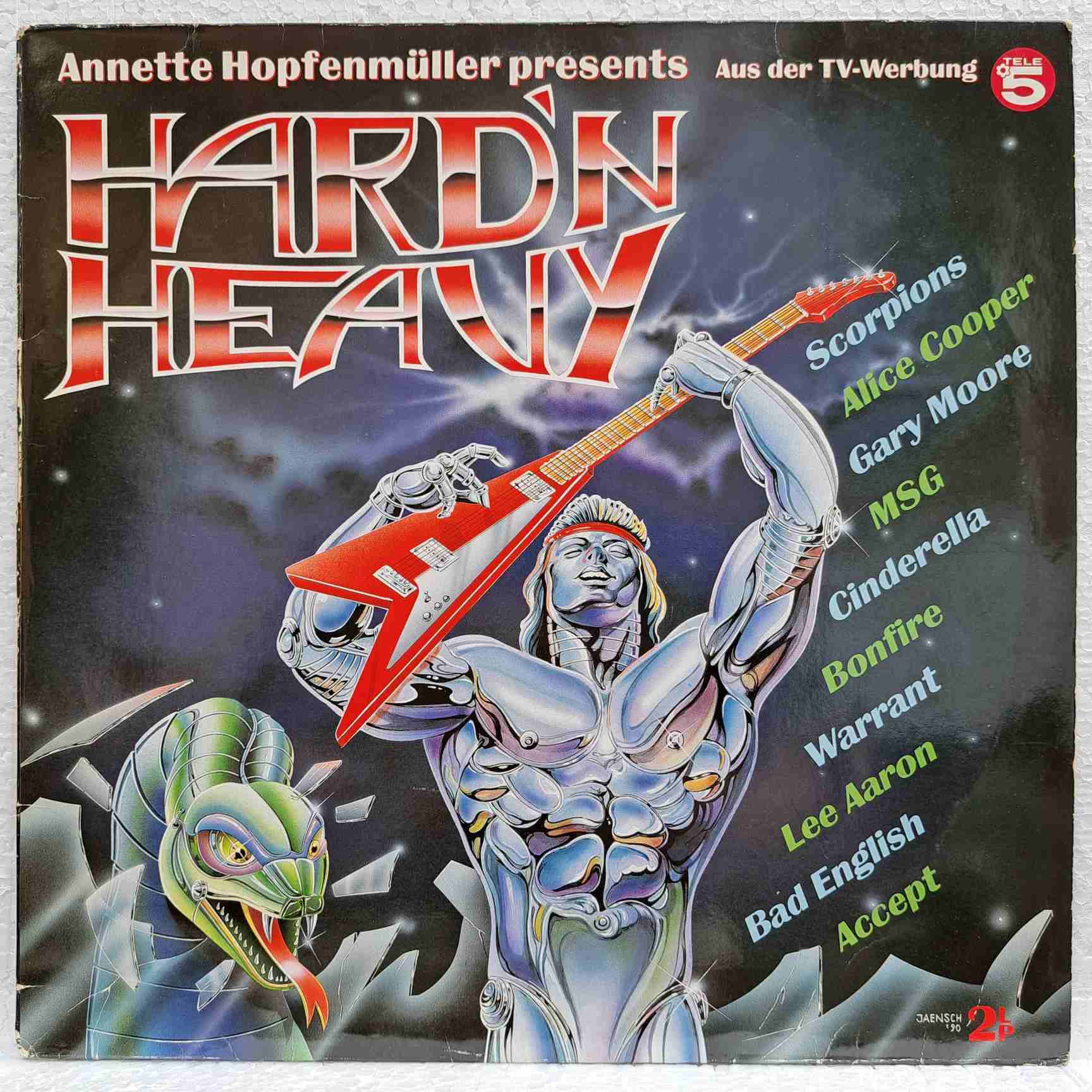 Hard'N Heavy - Annette Hopfenmüller Presents Disc Vinil 2LP VG