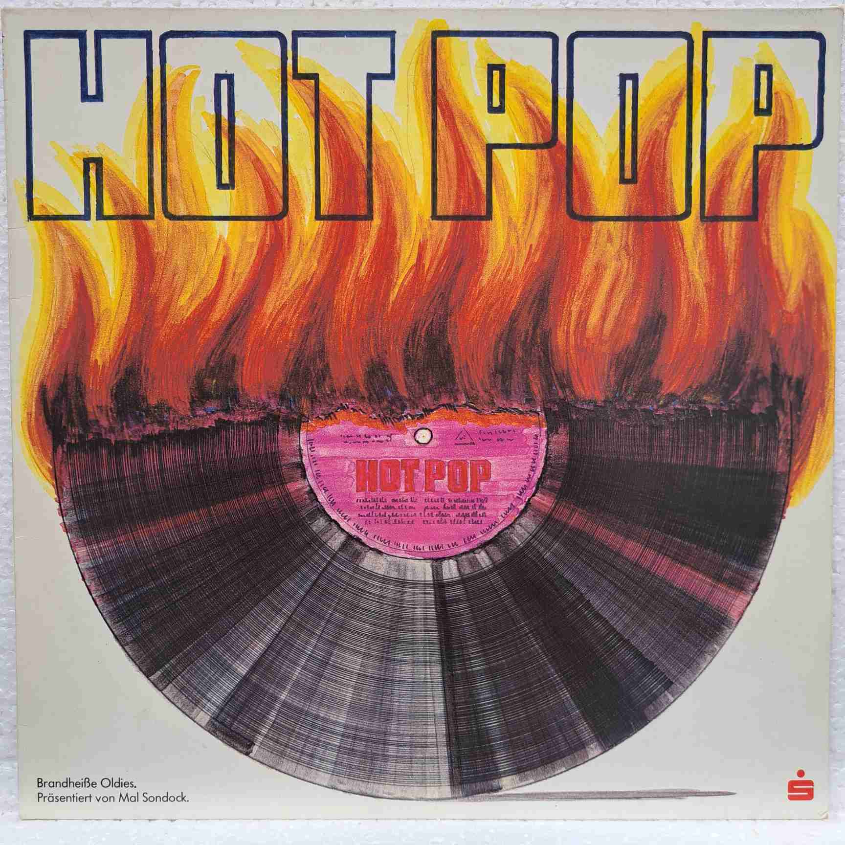 Hot Pop – Deep Purple, The Electric Light Orchestra, Andy Kim, The Sweet –– Disc Vinil LP VG VG+