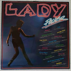 Lady Power  - Disc Vinil LP EX  B 40  And Chrissie Hynde   Kate Bush Cyndi Lauper Sade Sandra ...