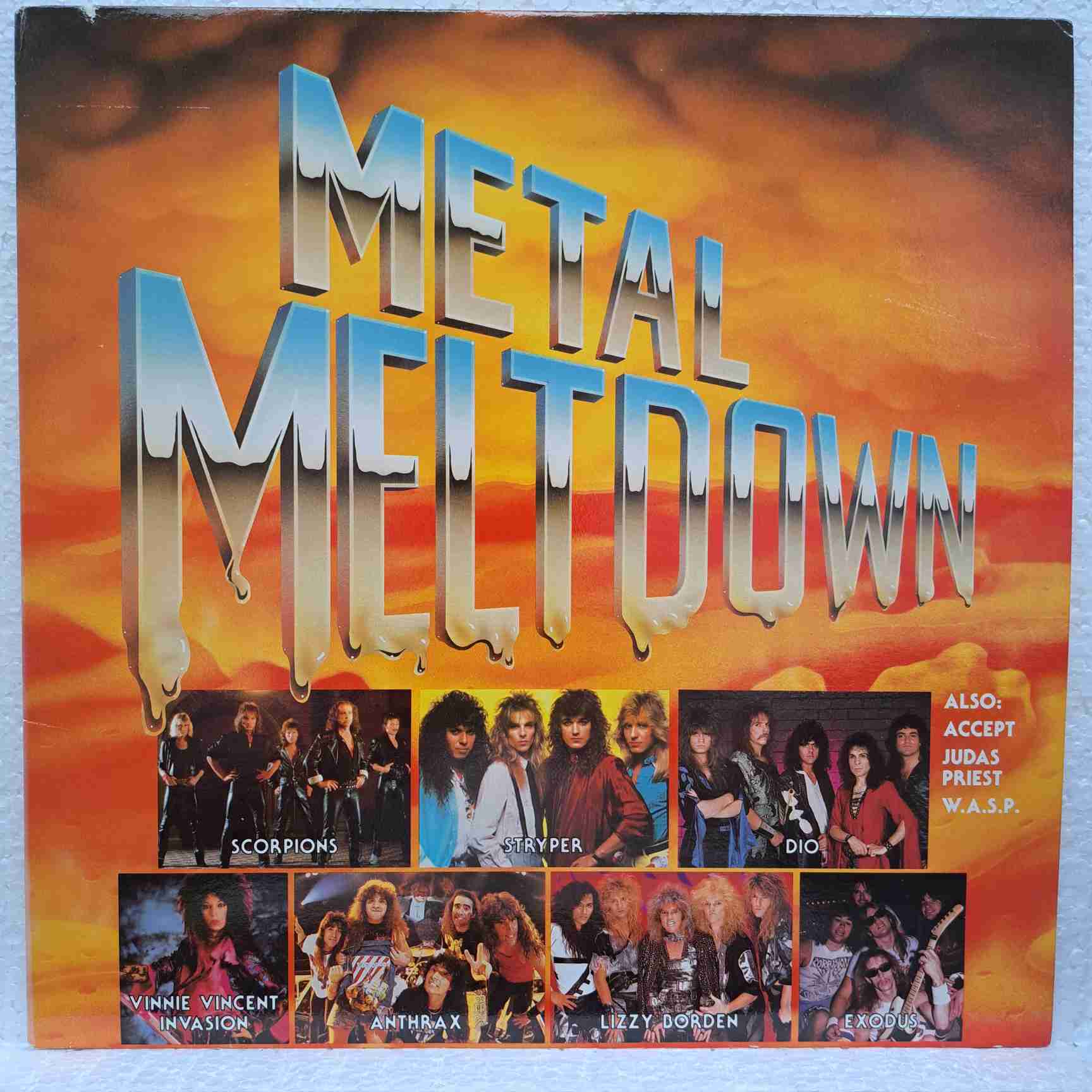 Metal Meltdown - Disc Vinil LP VG EX USA