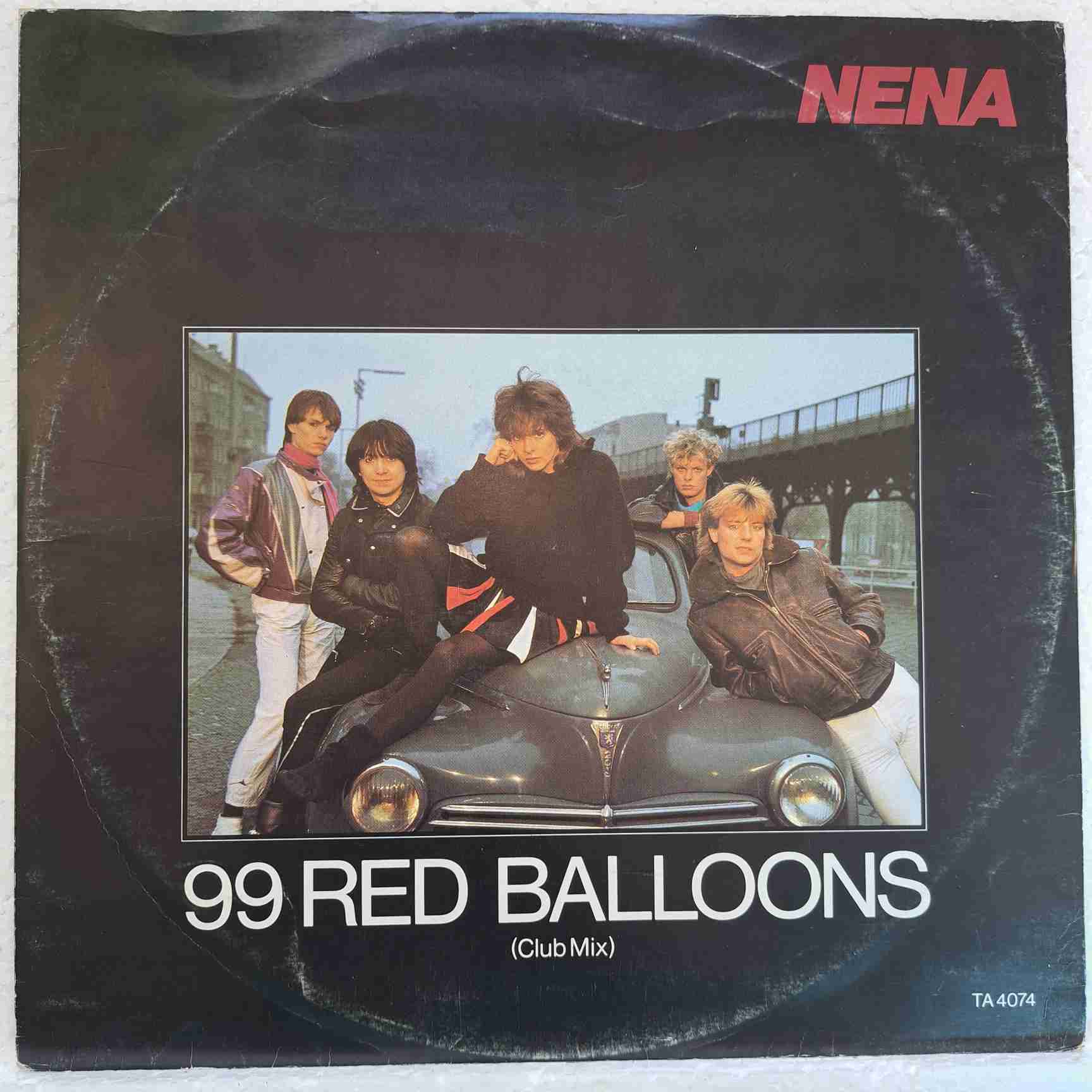 Nena – 99 Red Balloons (Club Mix) - Disc VINIL MAXI VG VG+ UK