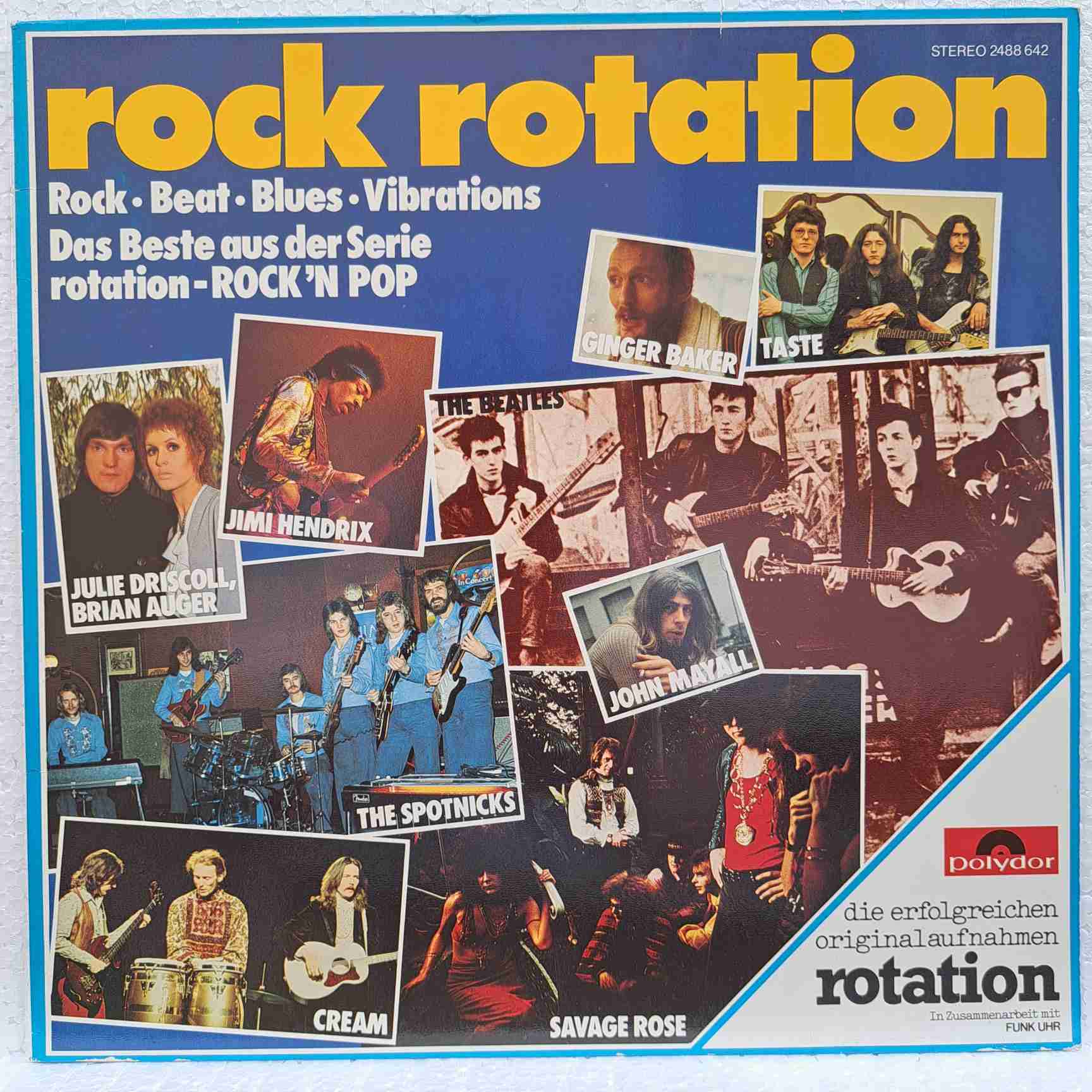 Rock Rotation (Rock • Beat • Blues • Vibrations) - Disc Vinil LP VG+