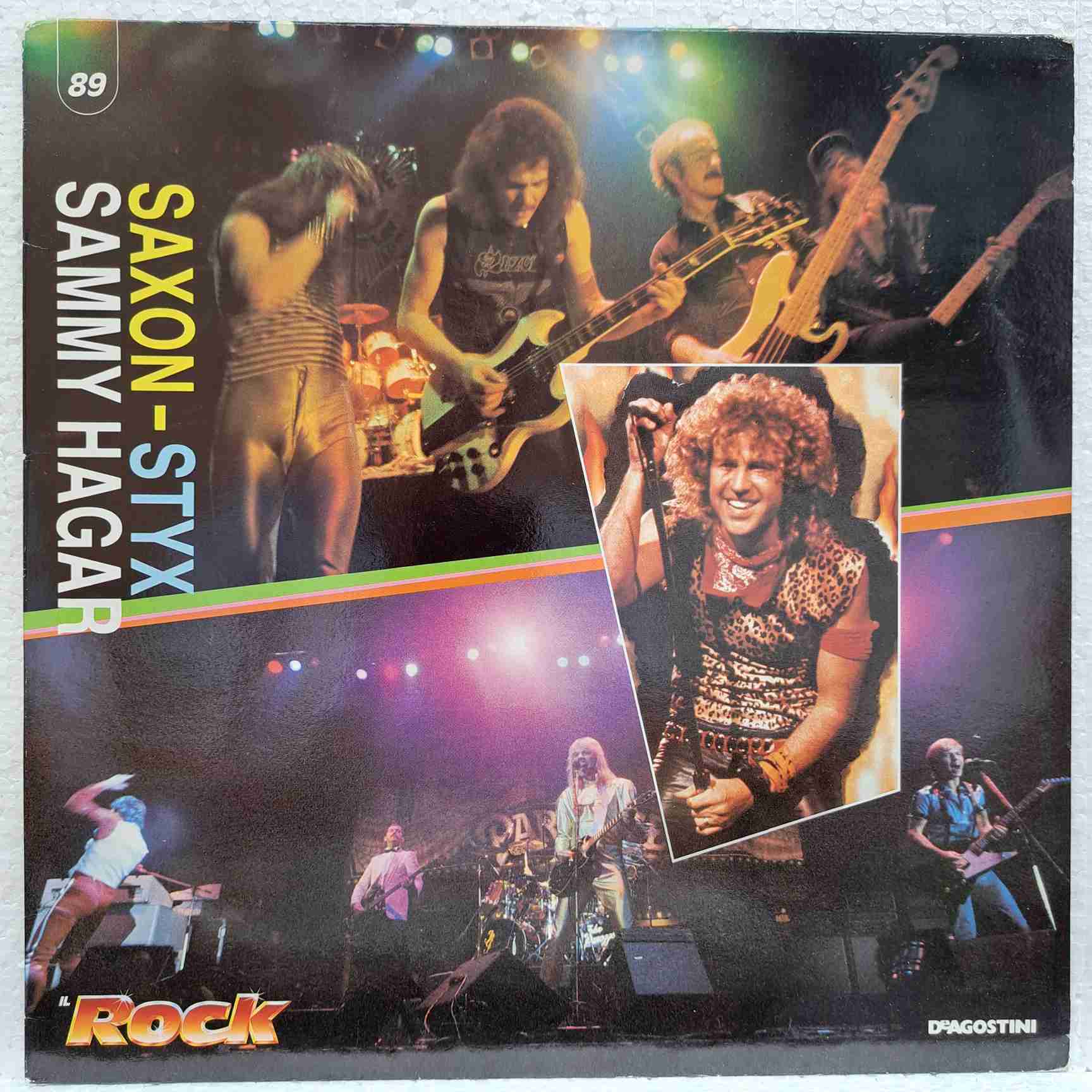 Sammy Hagar / Saxon / Styx – Untitled - Disc Vinil LP EX