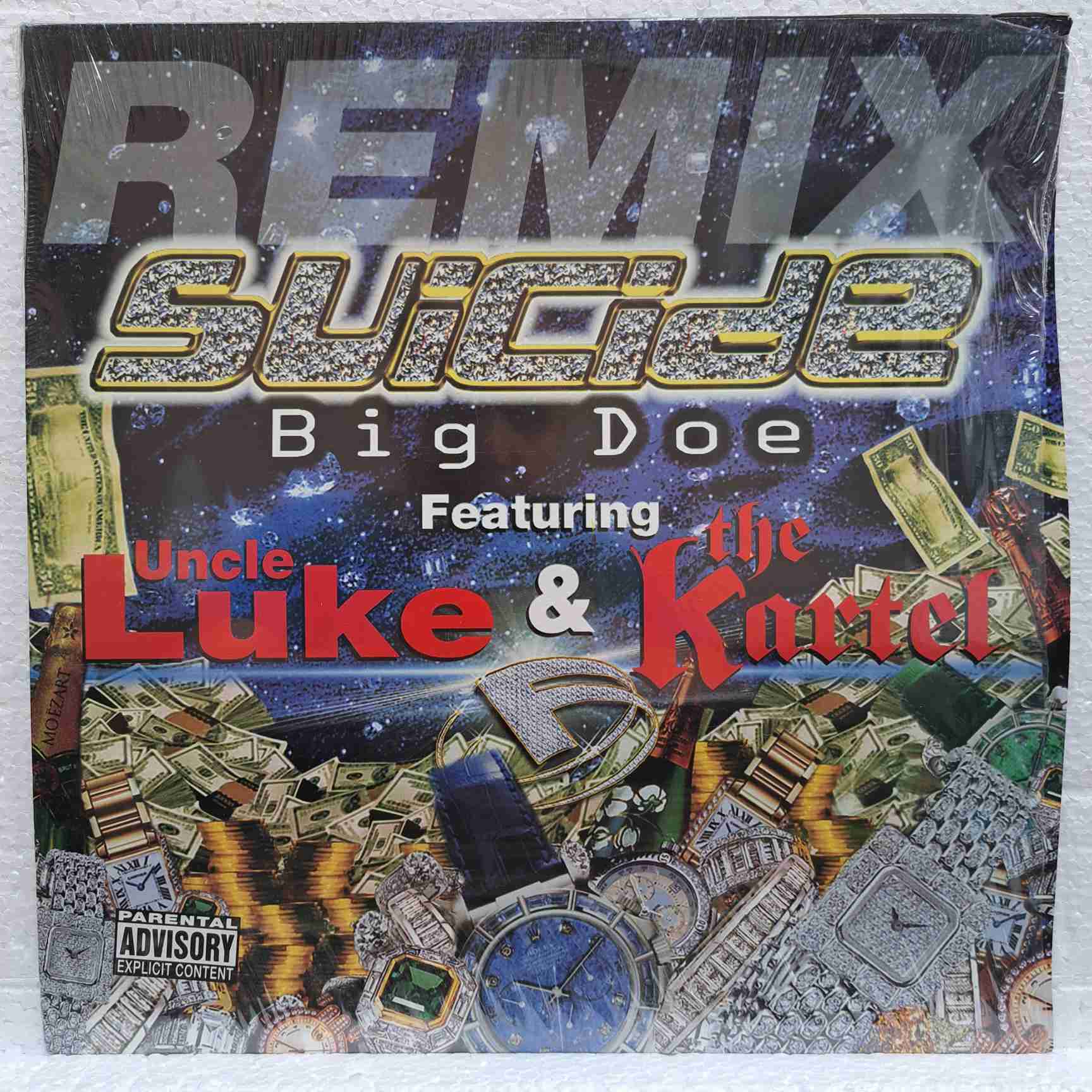 Suicide Featuring Uncle Luke And The Kartel – Big Doe (Remix) - Disc Vinil MAXI VG US