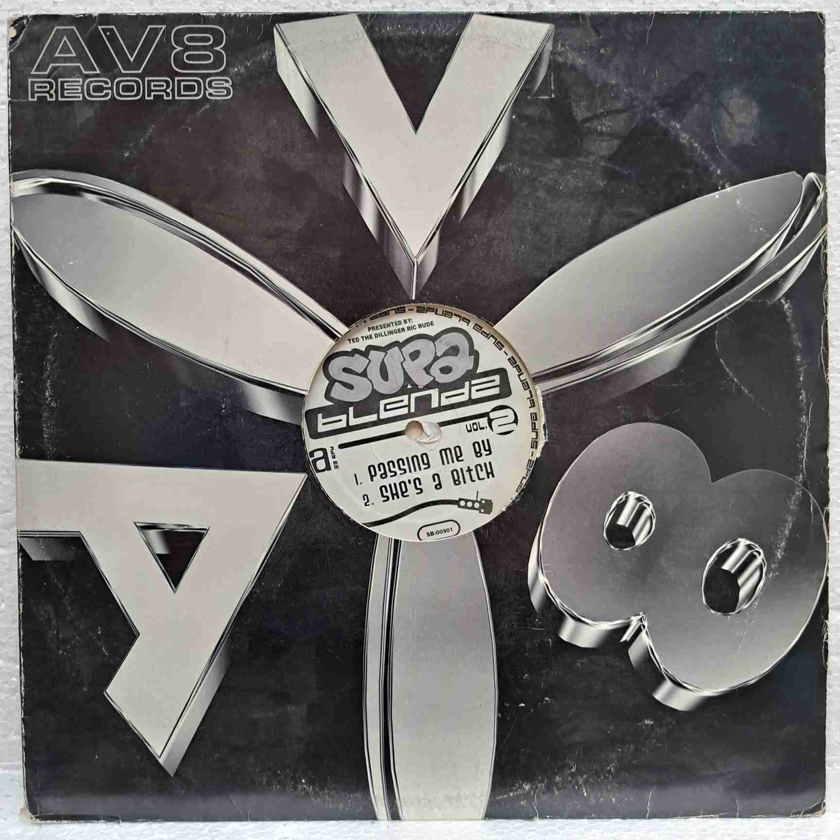 Ted The Dillinger / Ric Rude – Supa Blendz Vol. 2 - Disc Vinil MAXI VG