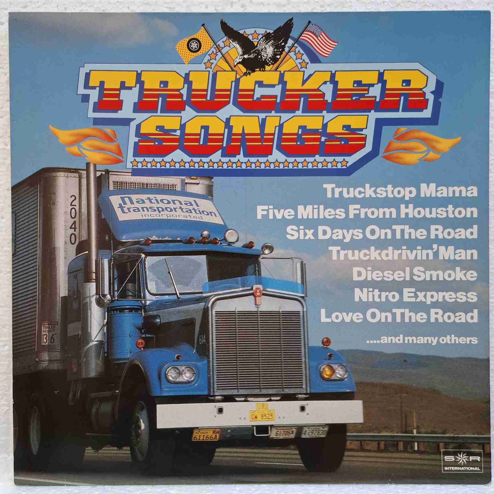 Trucker Songs - Ron Silvers, The Winston Brothers, Nick Shavers, Davy Kendall, Leon Wes – Disc Vinil LP VG+
