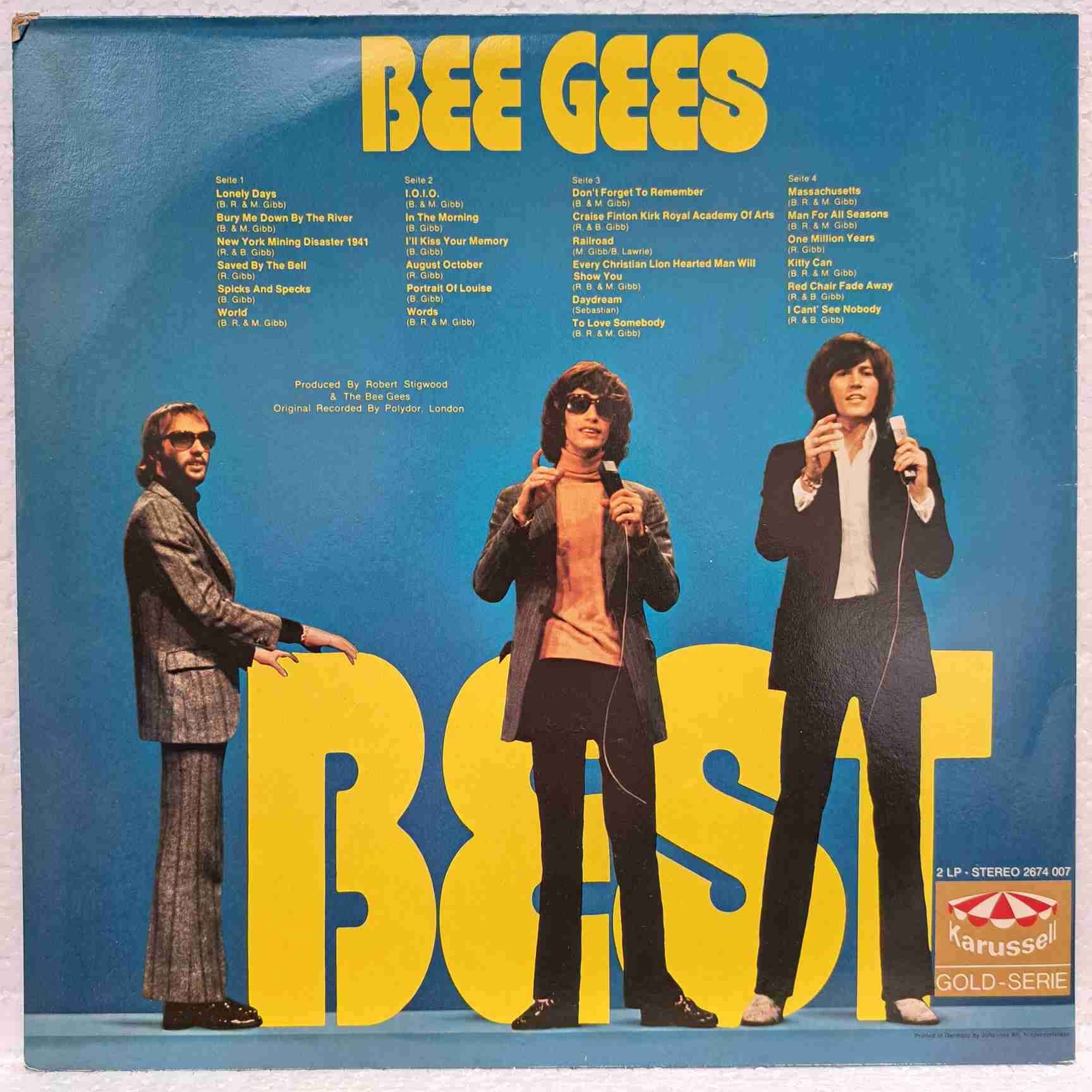 Bee Gees – Bee Gees Best – Disc Vinil 2LP VG- - imagine 4