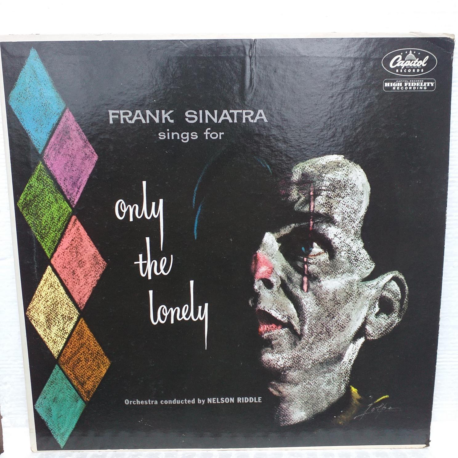 Frank Sinatra – Frank Sinatra Sings For Only The Lonely Disc VINIL LP VG- USA